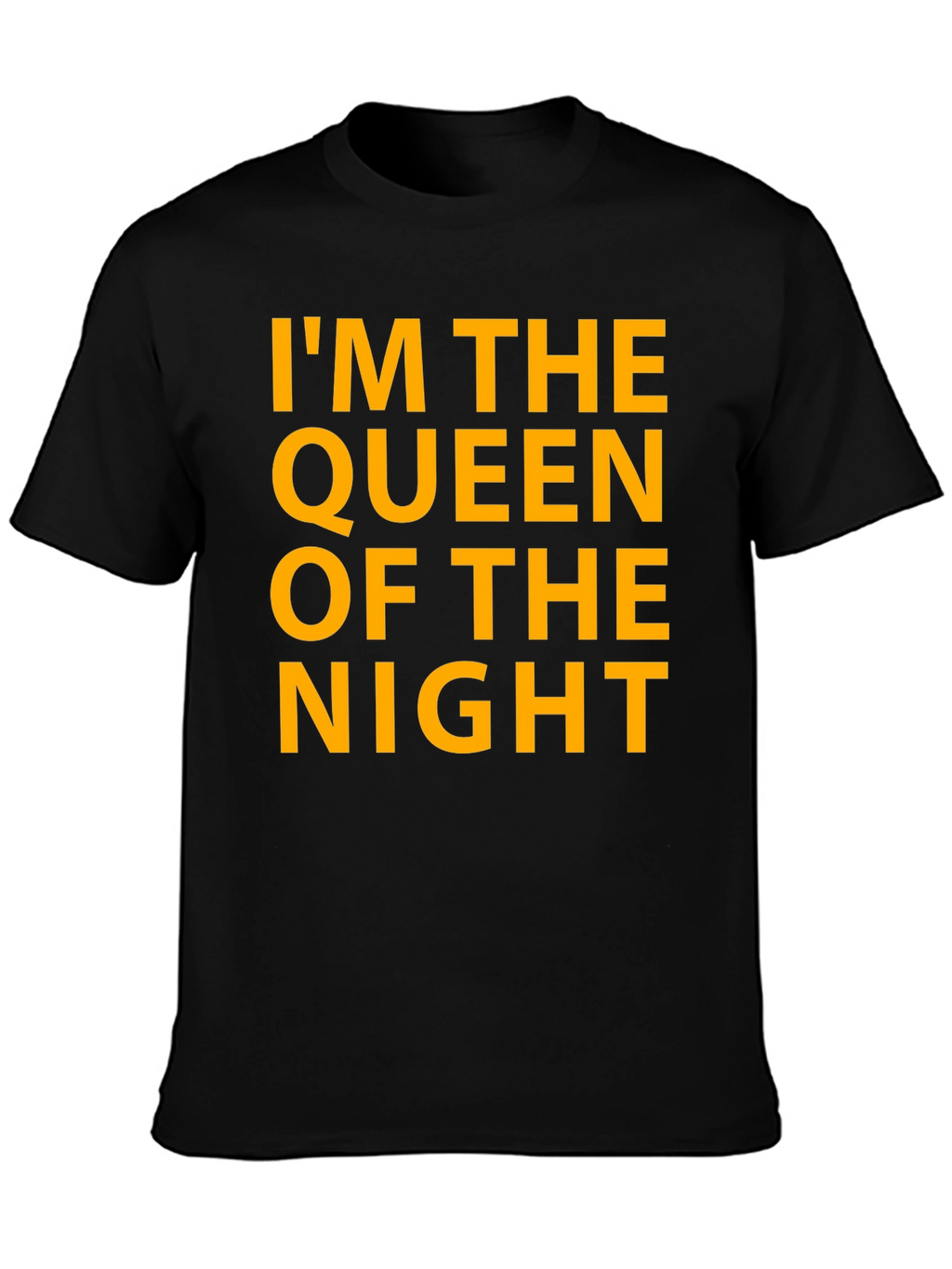 Queen of the Night Graphic Tee - Black