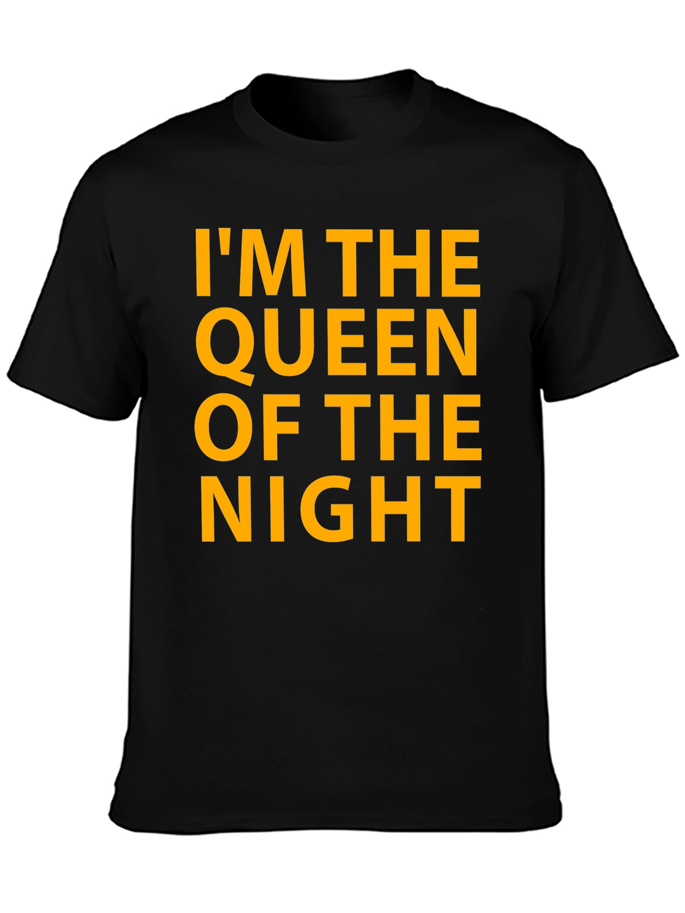 Queen of the Night Graphic Tee - Black