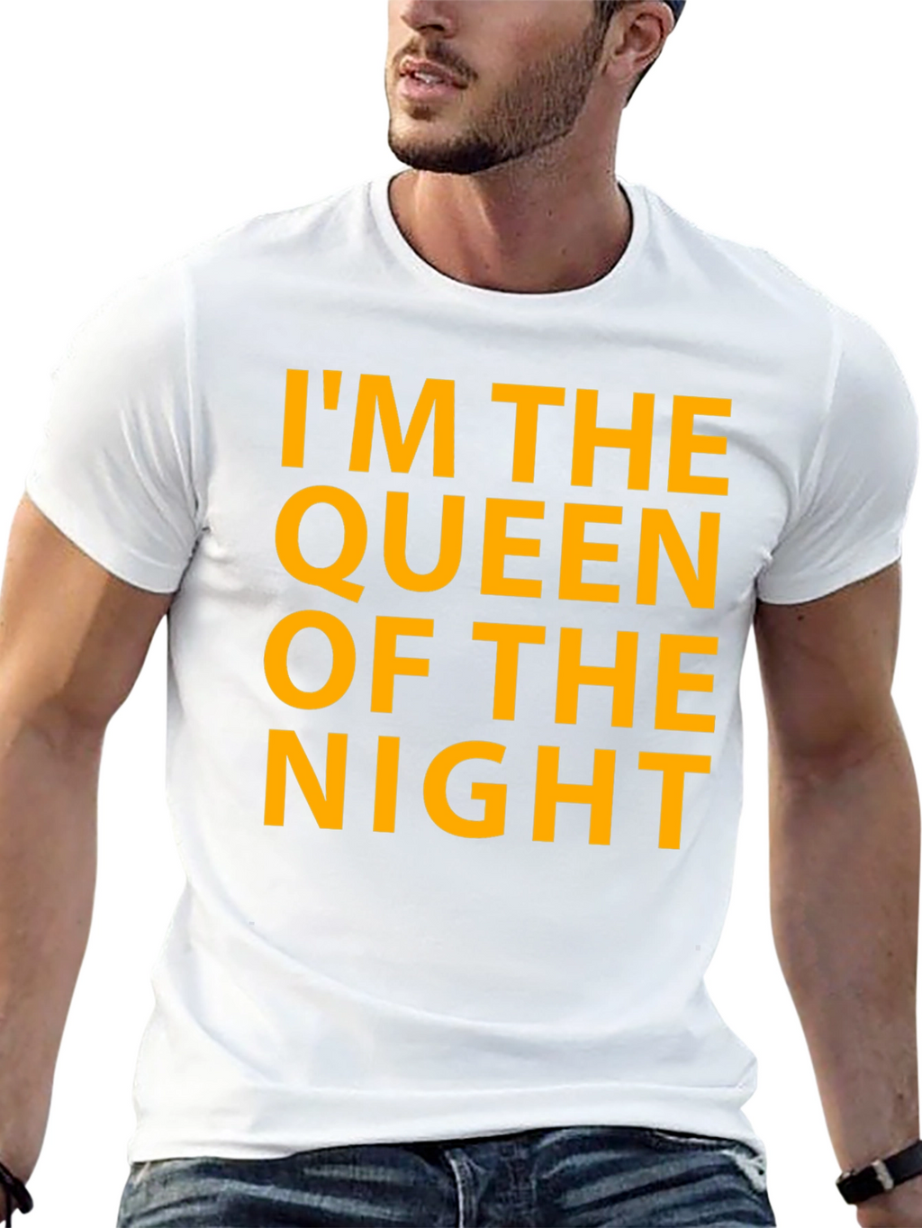 Queen of the Night Graphic Tee - Black