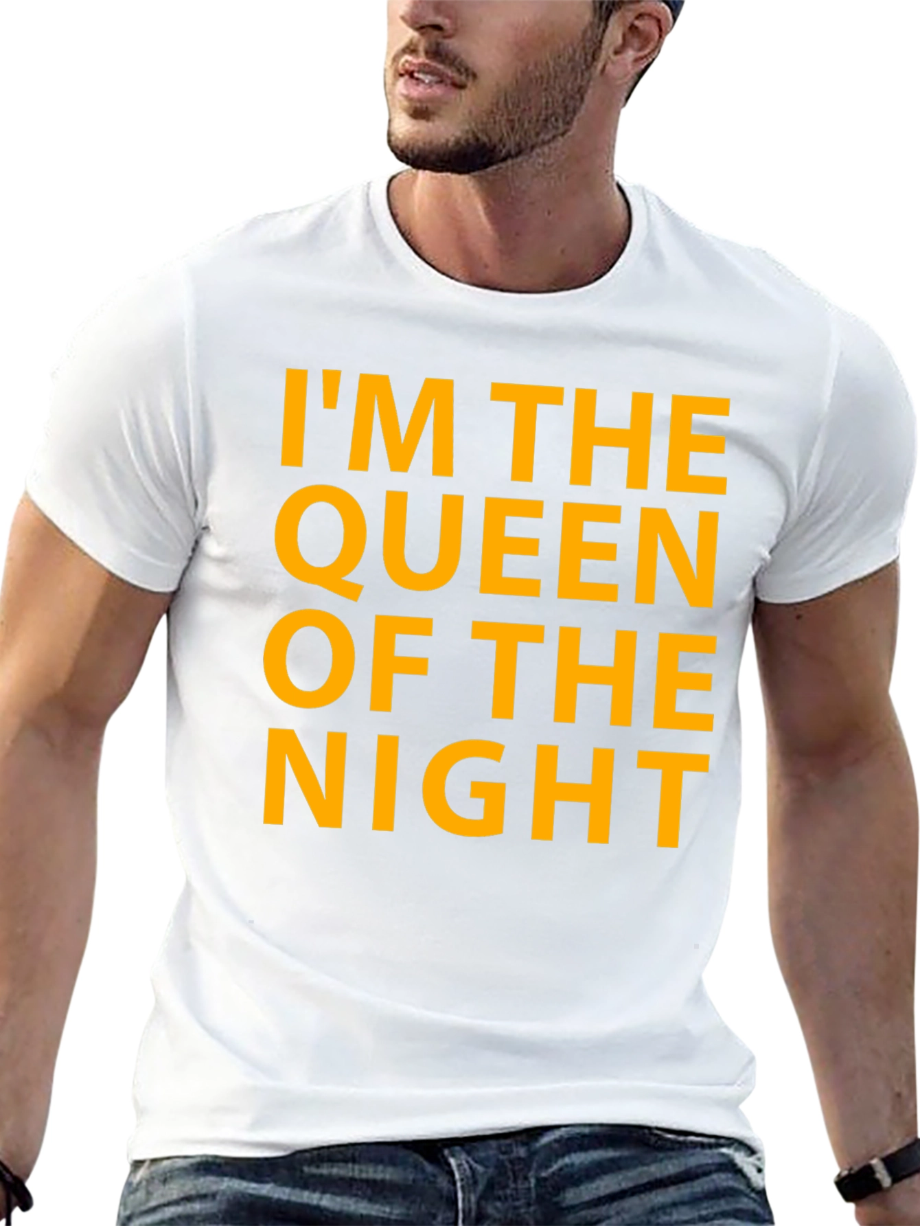 Queen of the Night Graphic Tee - Black