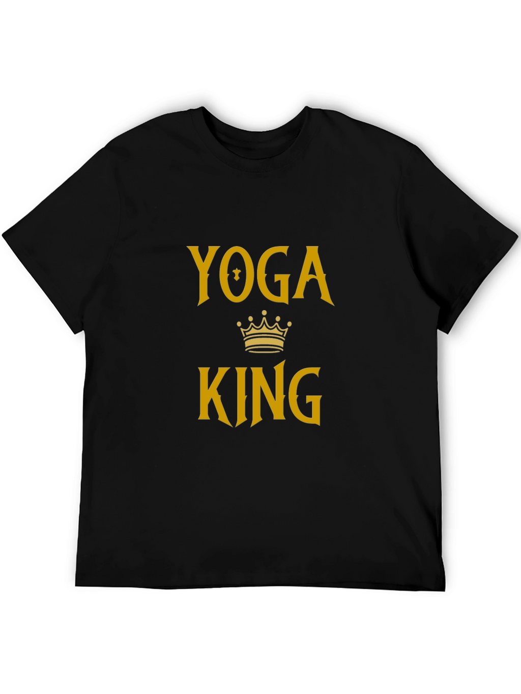 Yoga King Black T-Shirt