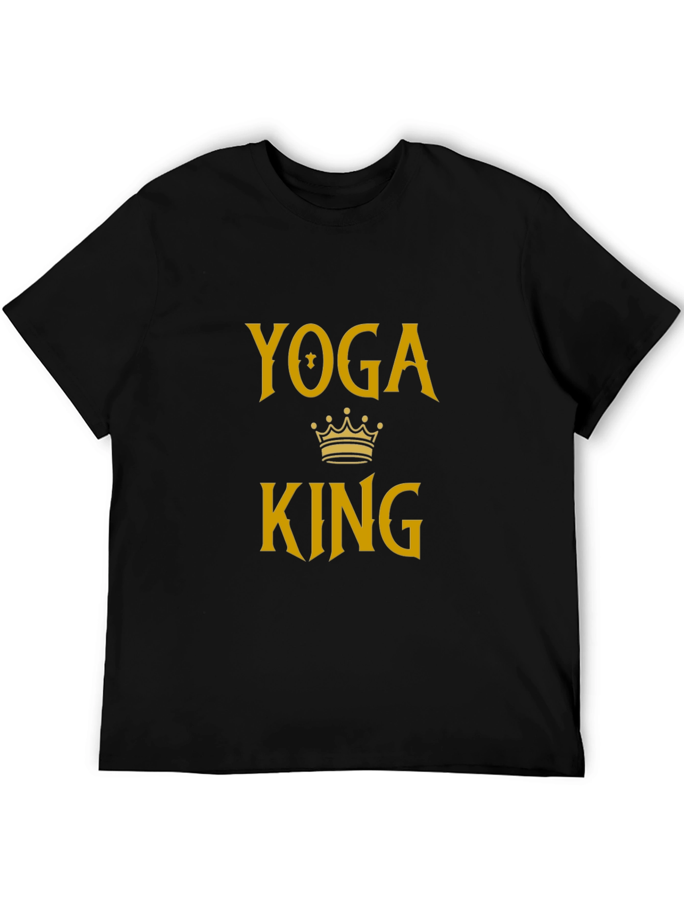 Yoga King Black T-Shirt
