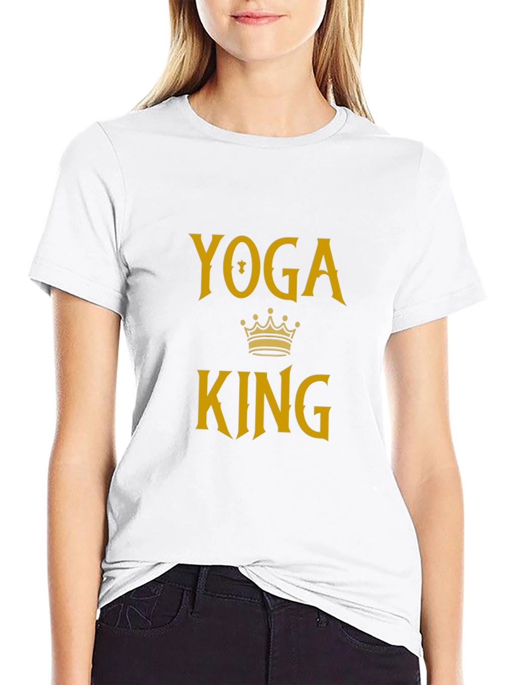 Yoga King Black T-Shirt