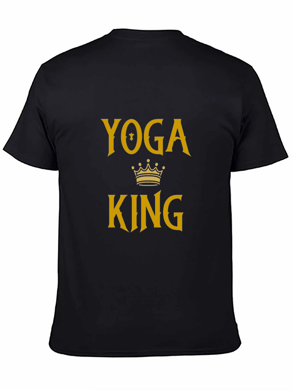 Yoga King Black T-Shirt