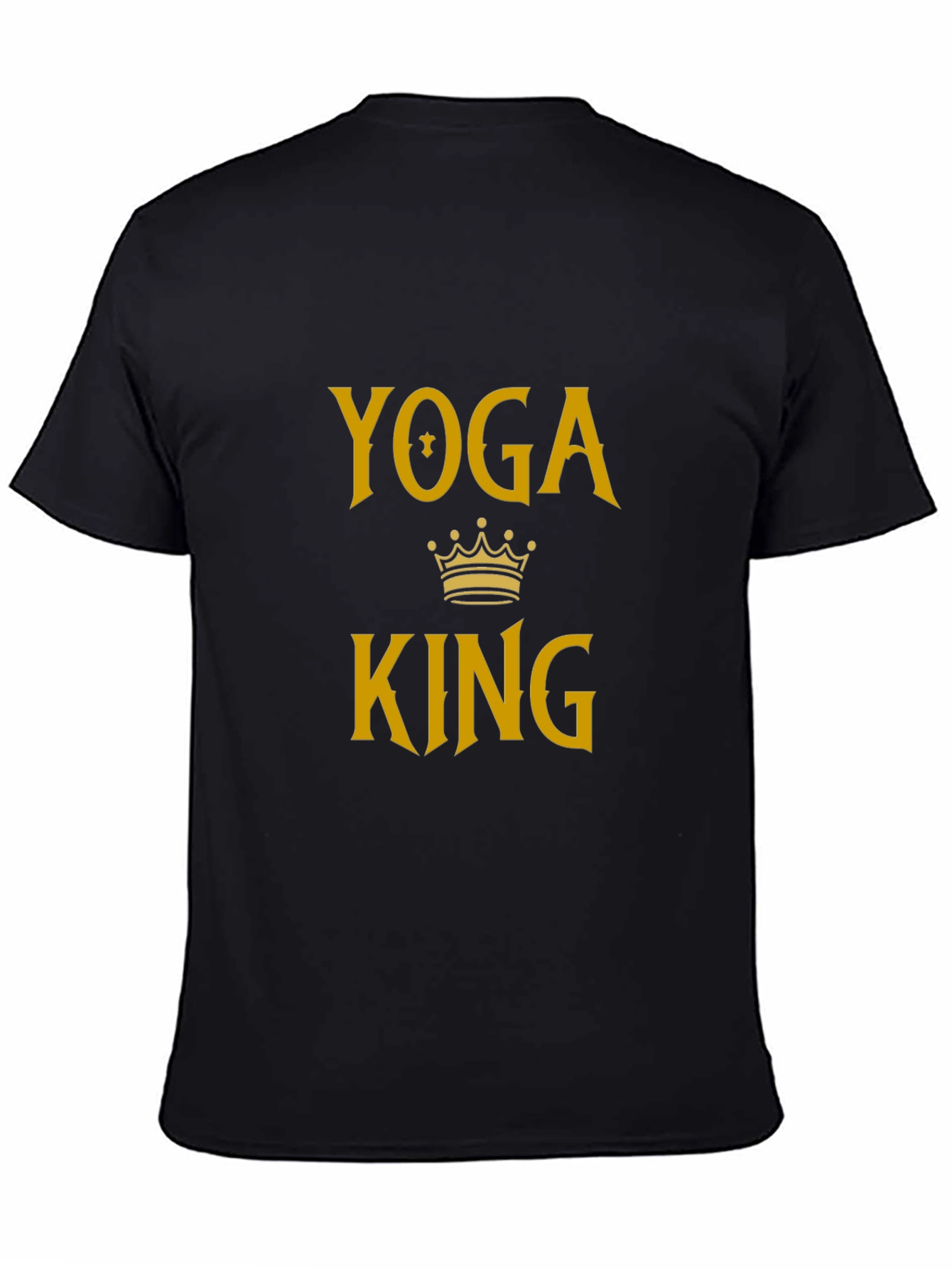 Yoga King Black T-Shirt