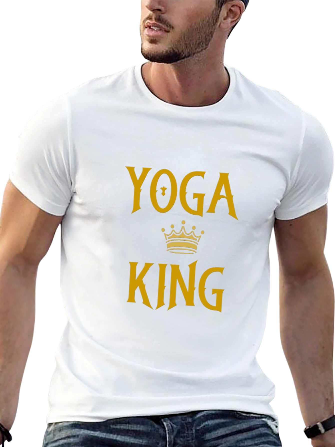 Yoga King Black T-Shirt