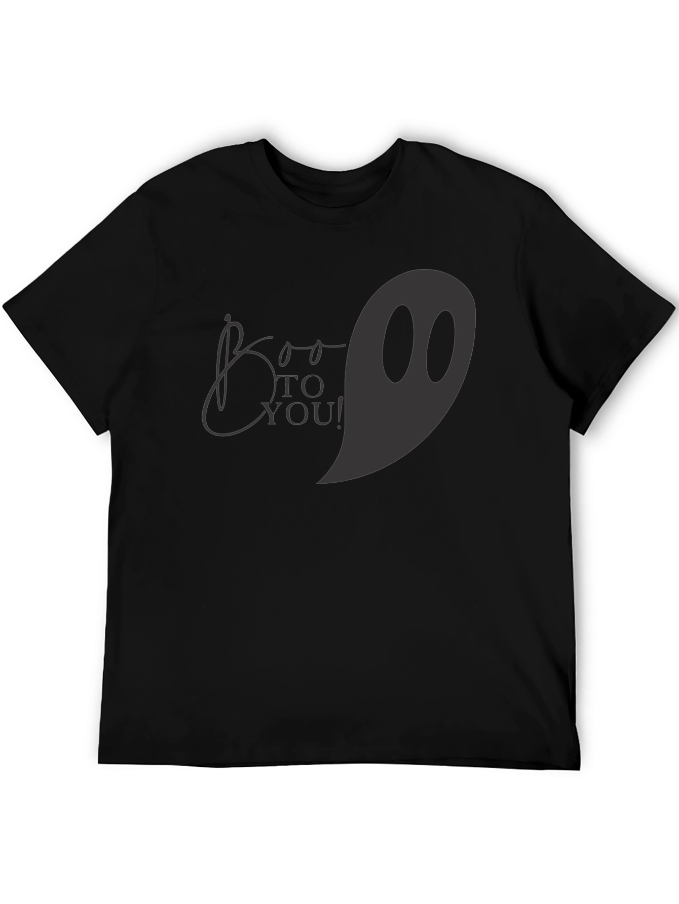 Boo To You! Ghost Graphic Tee - Halloween