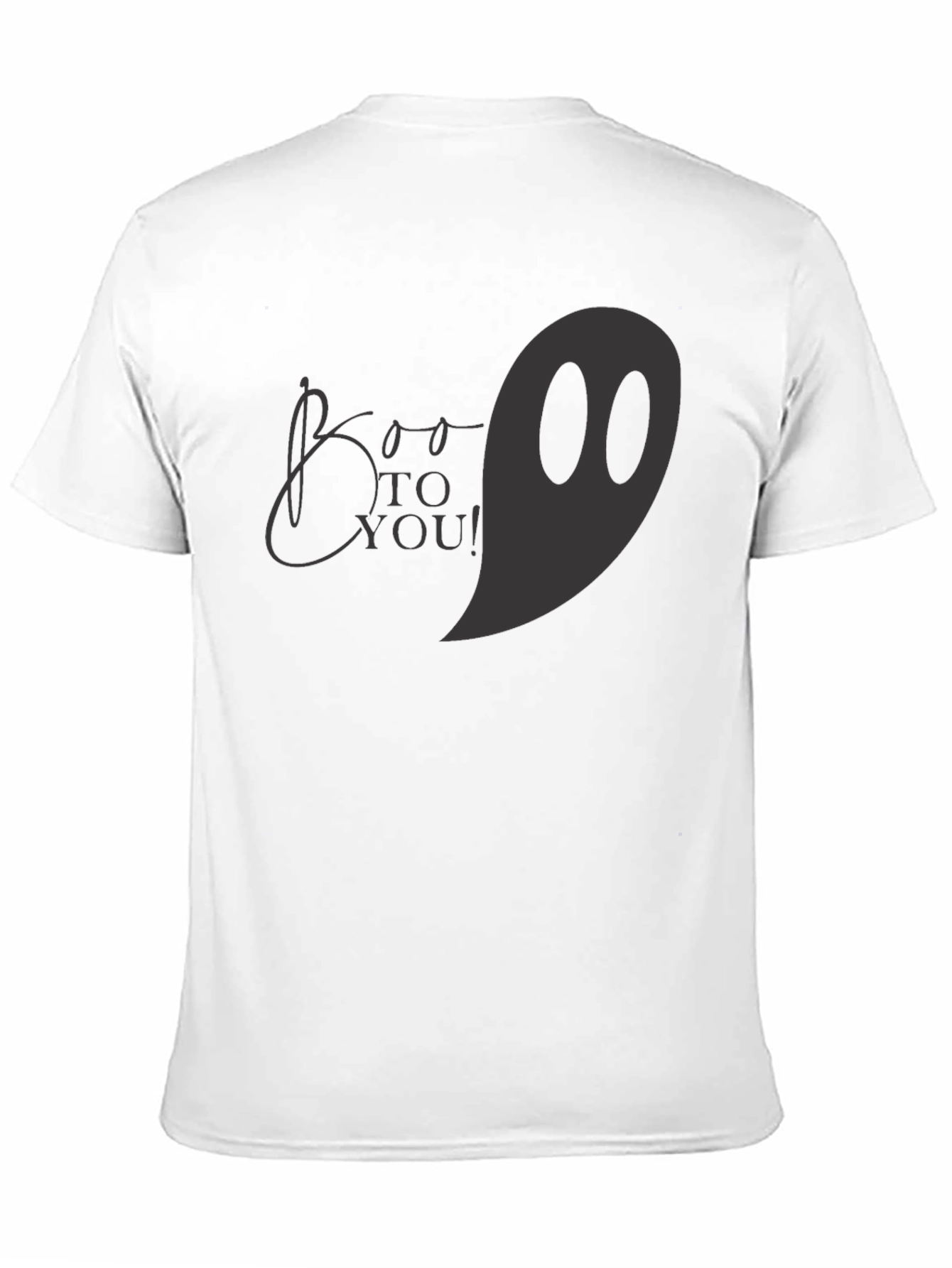 Boo To You! Ghost Graphic Tee - Halloween
