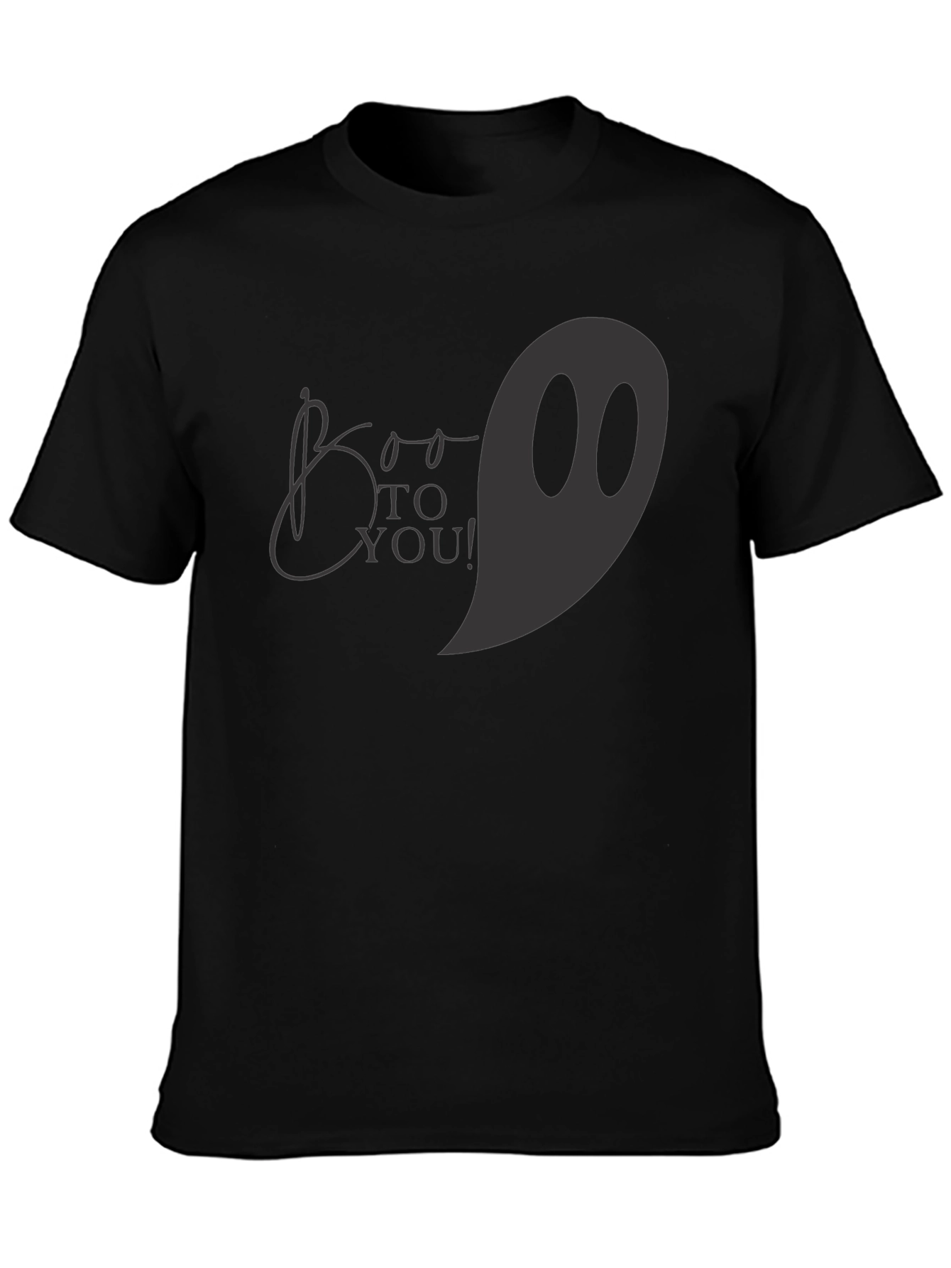 Boo To You! Ghost Graphic Tee - Halloween