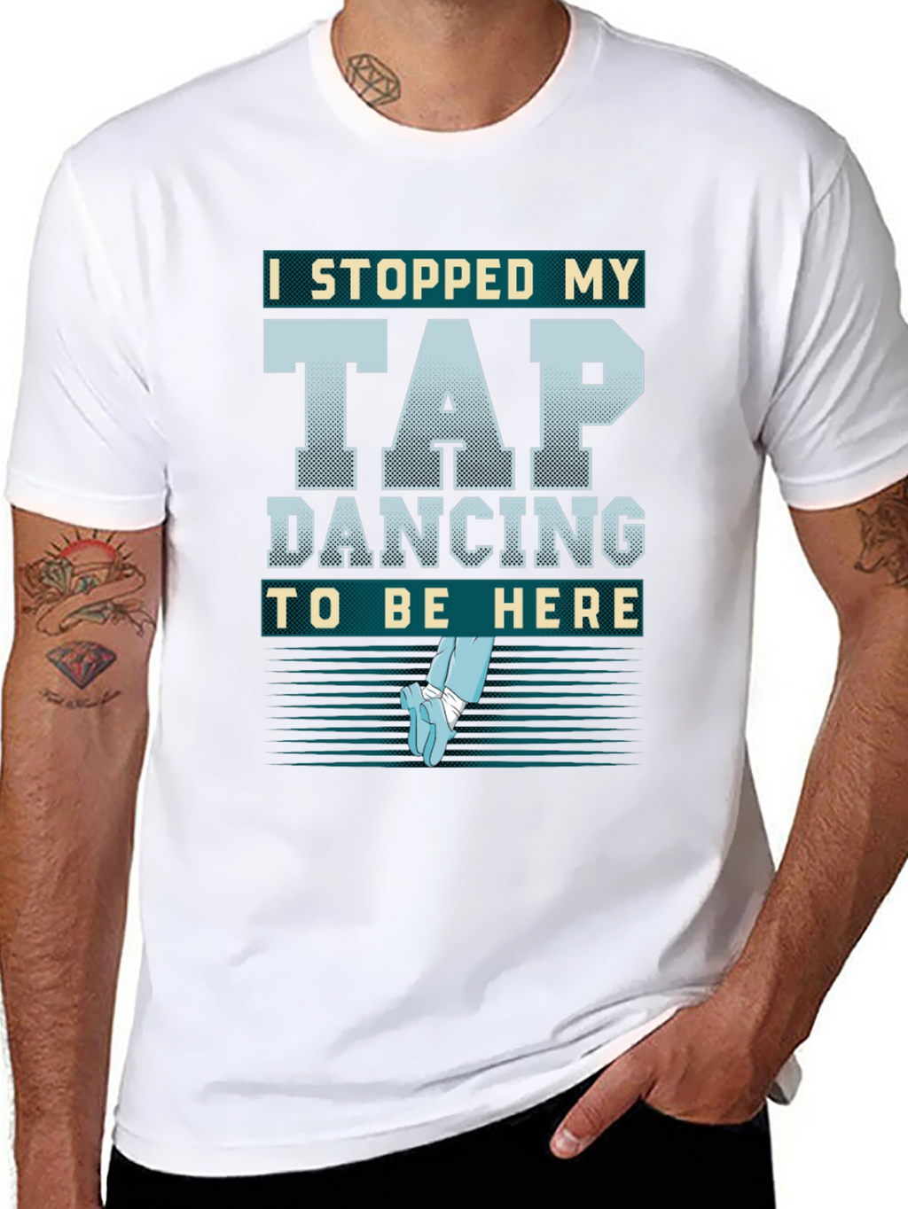 Tap Dancing Graphic T-Shirt - Dance Lover Apparel