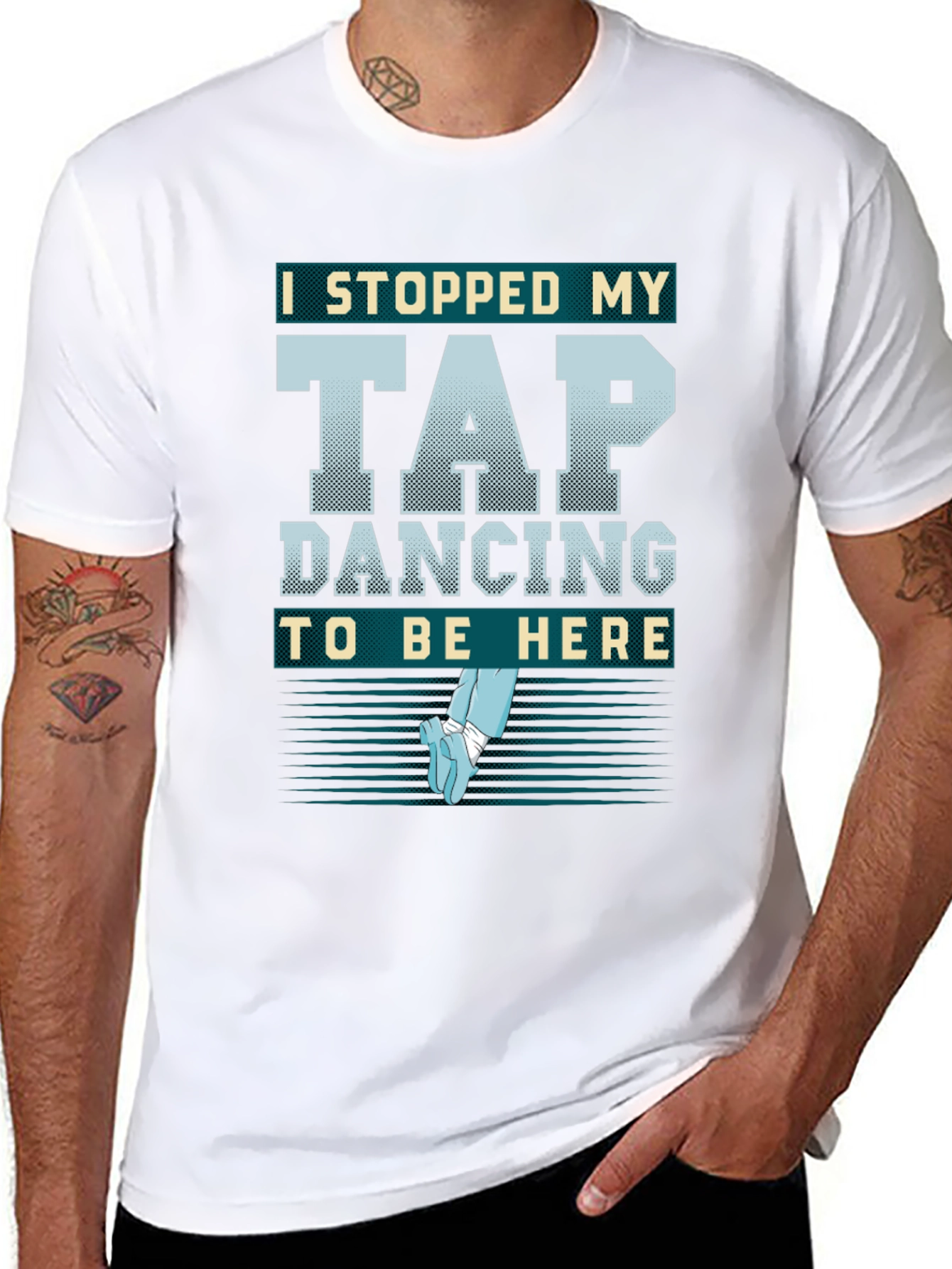 Tap Dancing Graphic T-Shirt - Dance Lover Apparel