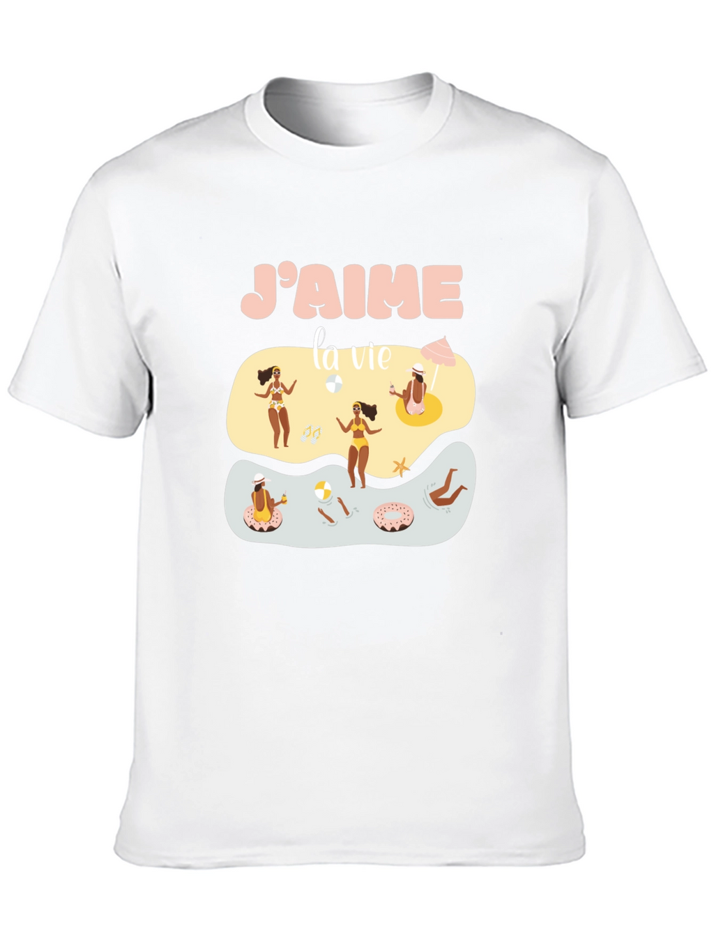 Jaime la vie Graphic Tee