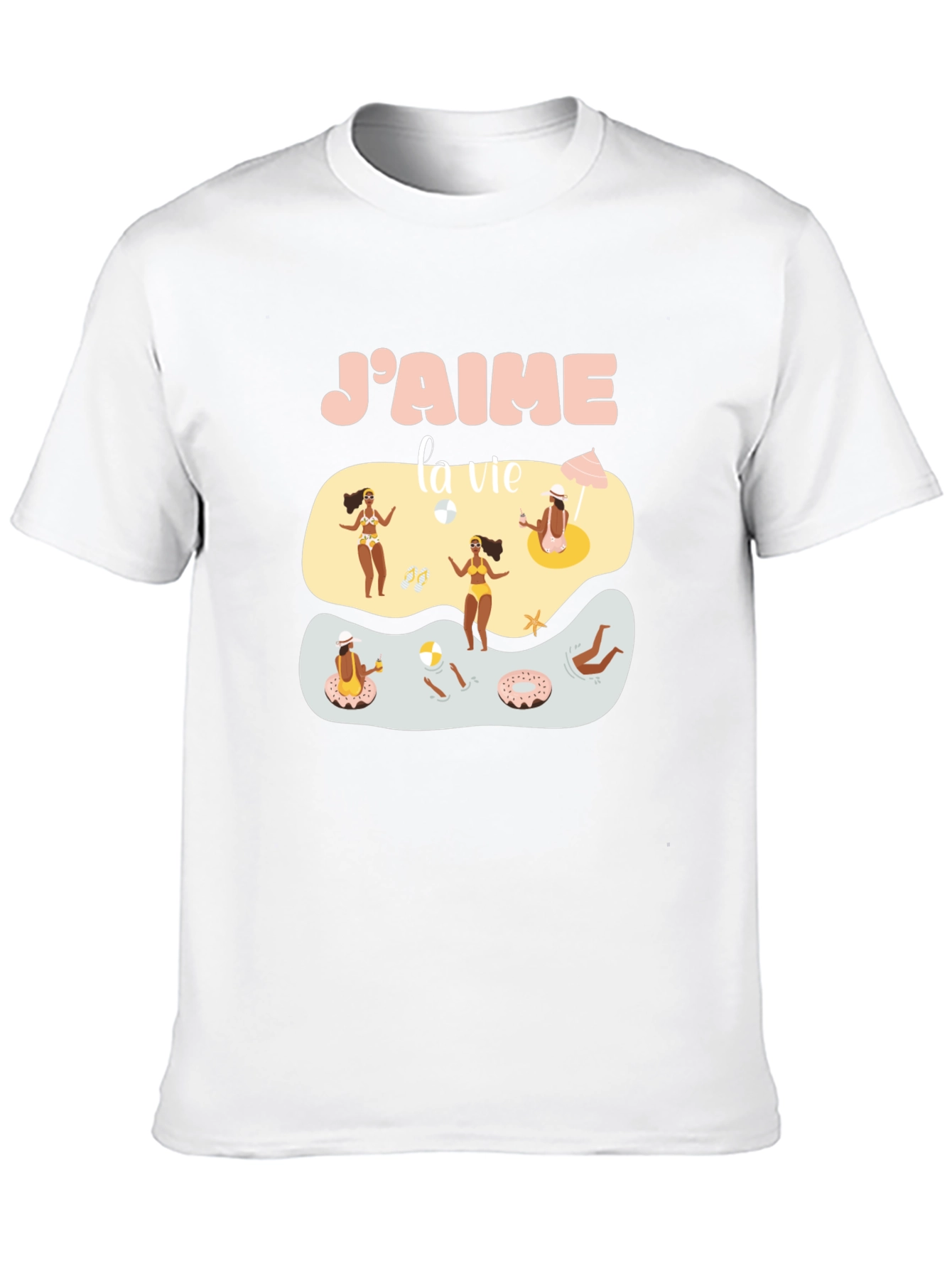Jaime la vie Graphic Tee
