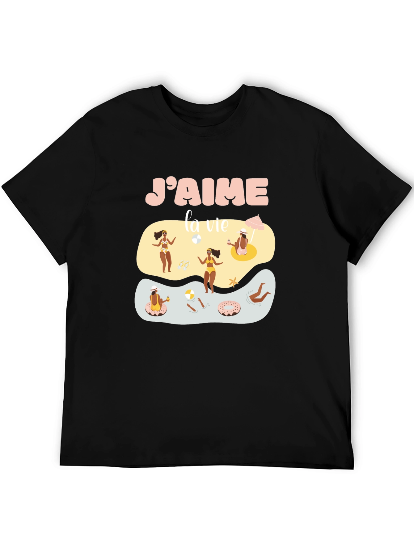 Jaime la vie Graphic Tee