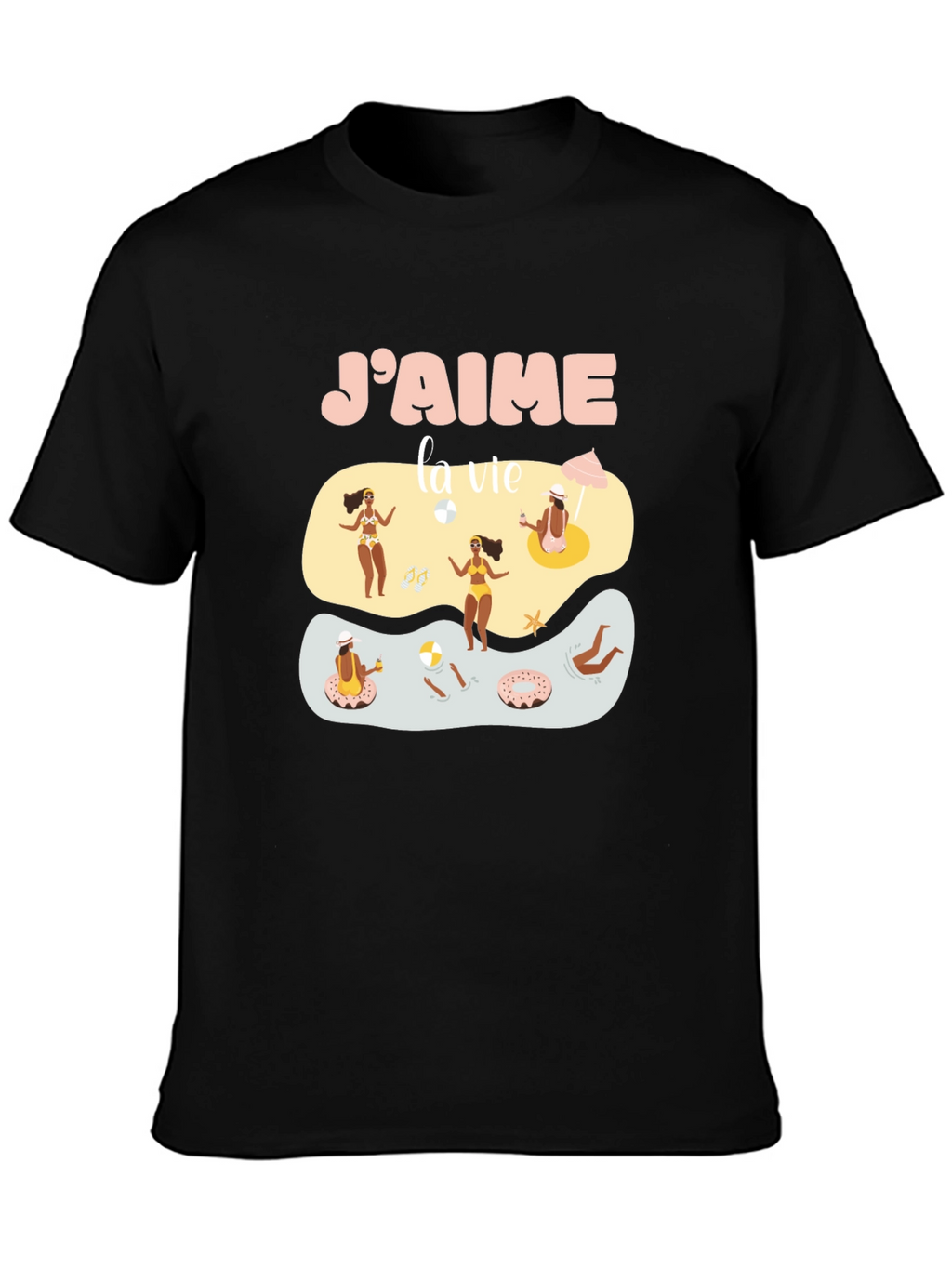 Jaime la vie Graphic Tee