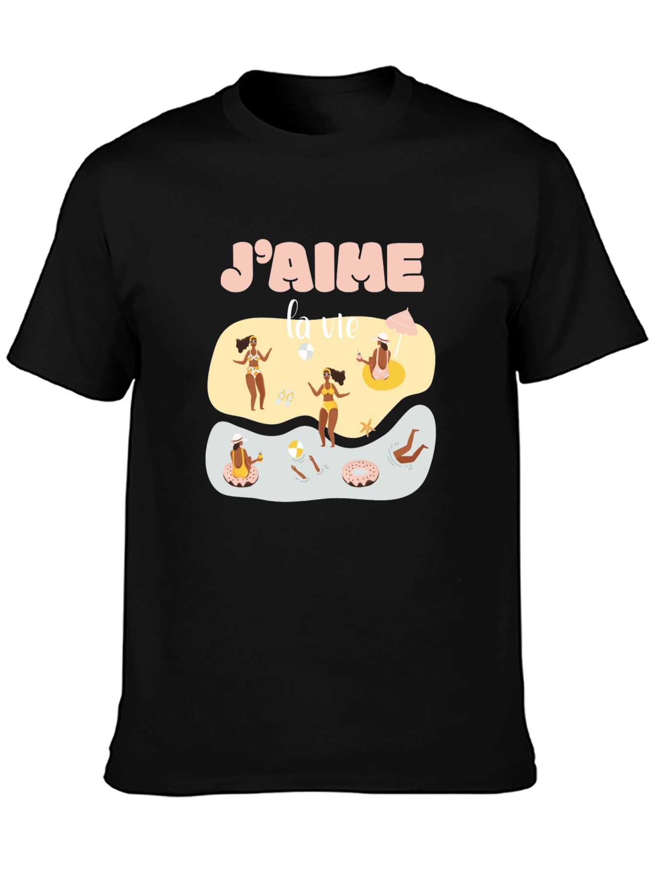 Jaime la vie Graphic Tee