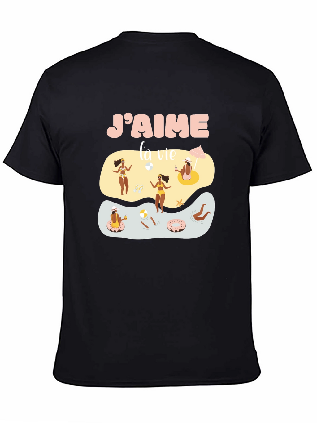 Jaime la vie Graphic Tee