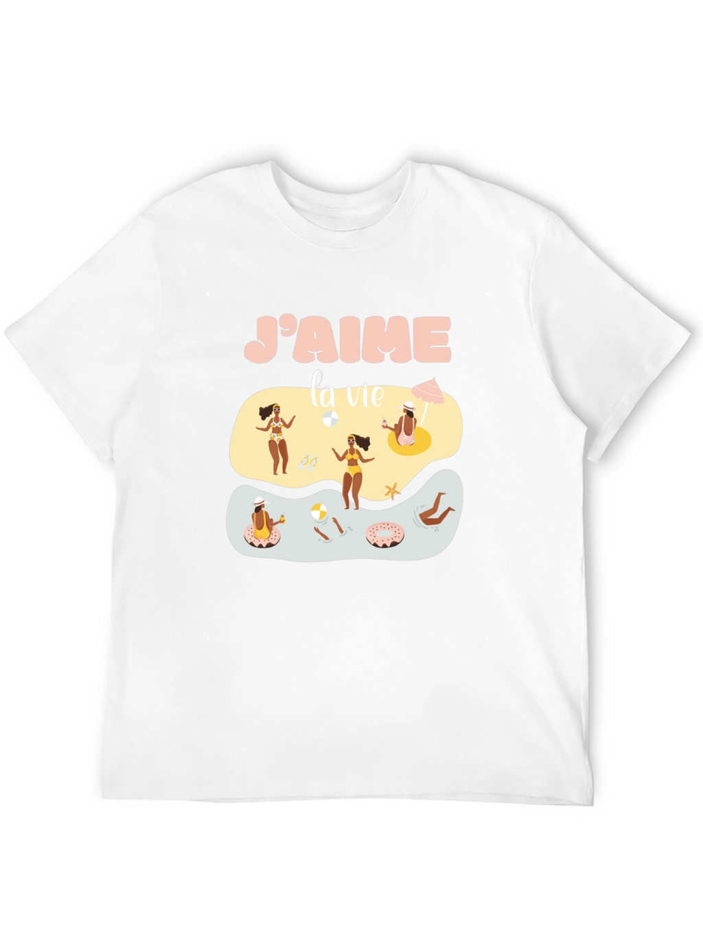 Jaime la vie Graphic Tee