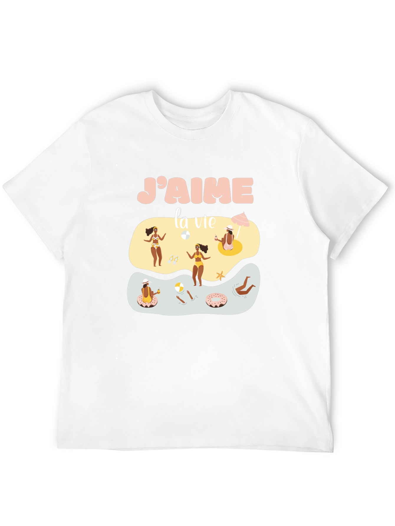 Jaime la vie Graphic Tee