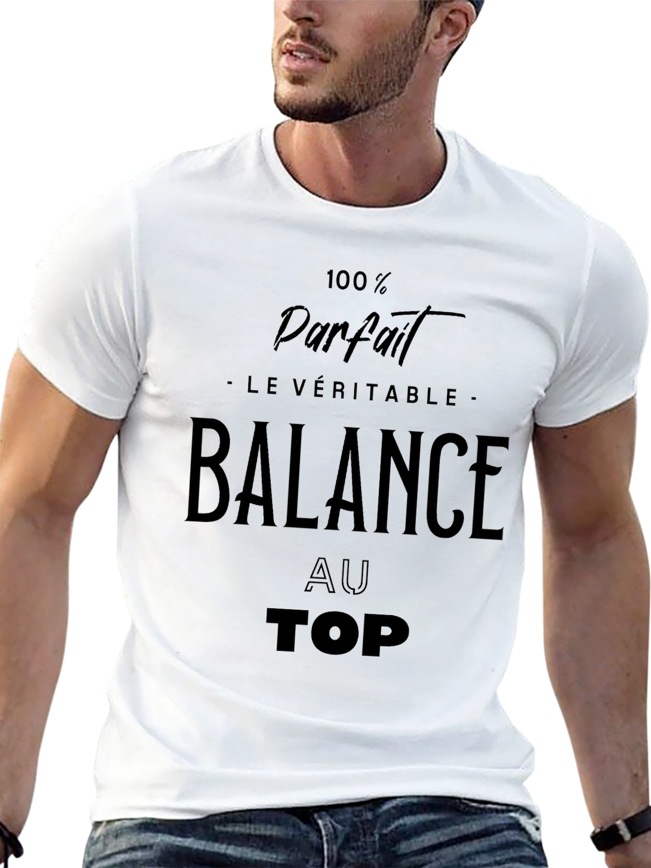 100% Parfait T-Shirt - Unique Balance Top Design