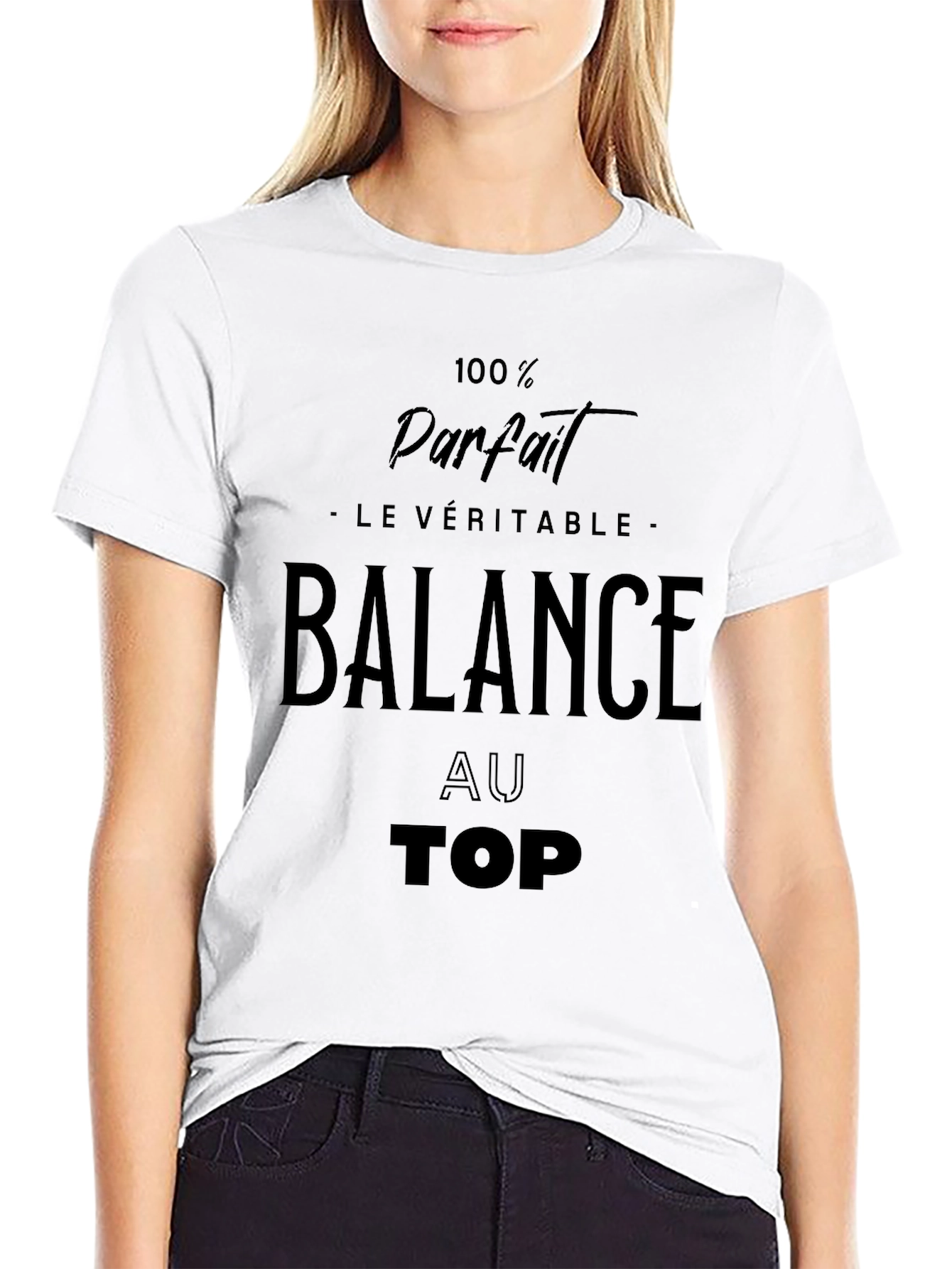 100% Parfait T-Shirt - Unique Balance Top Design