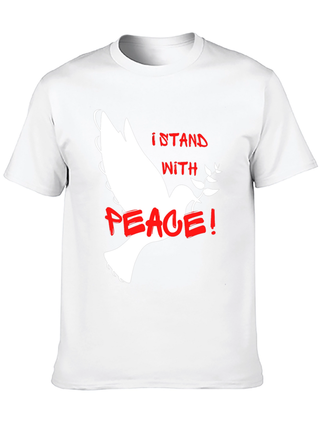 Stand With Peace Dove Graphic T-Shirt