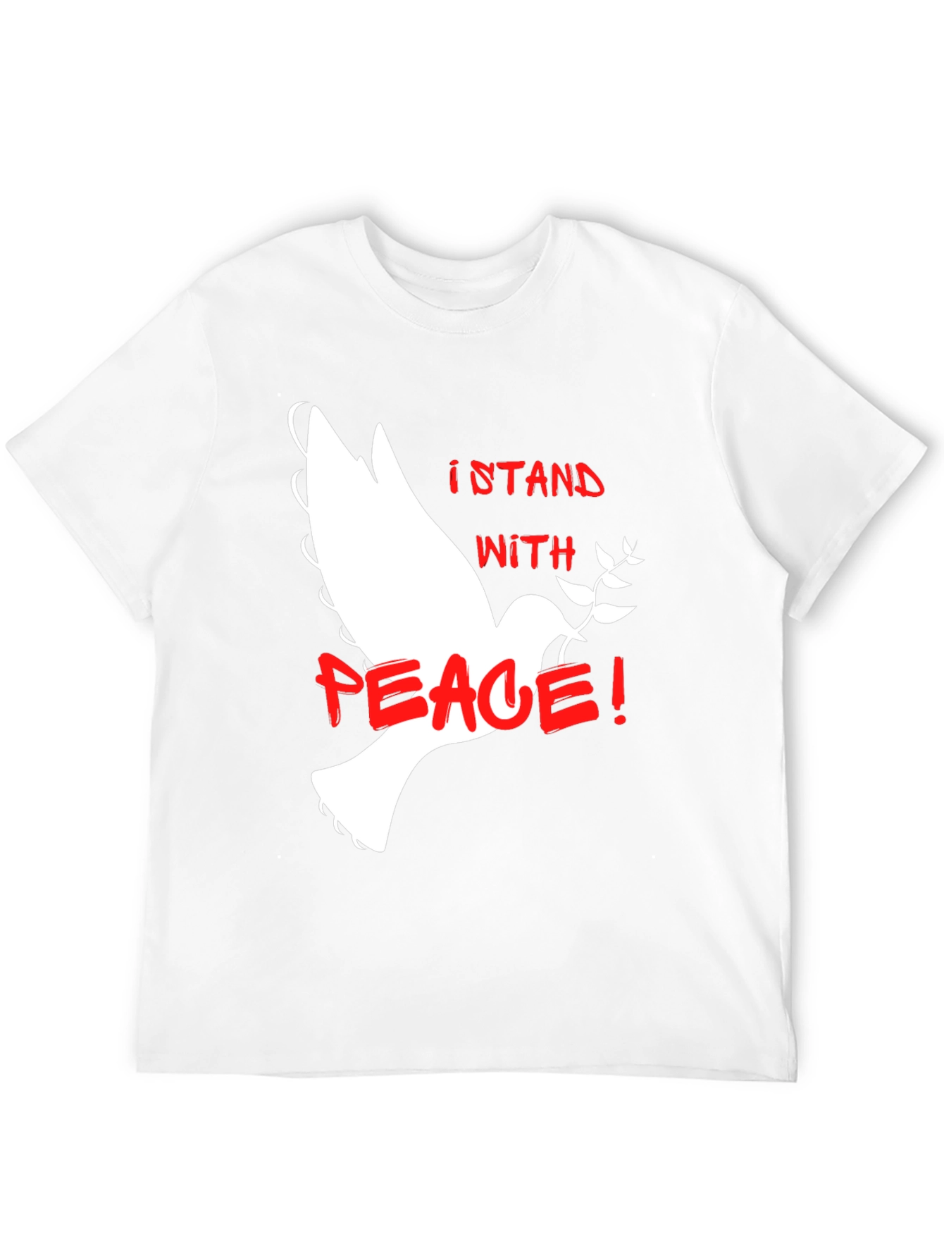 Stand With Peace Dove Graphic T-Shirt