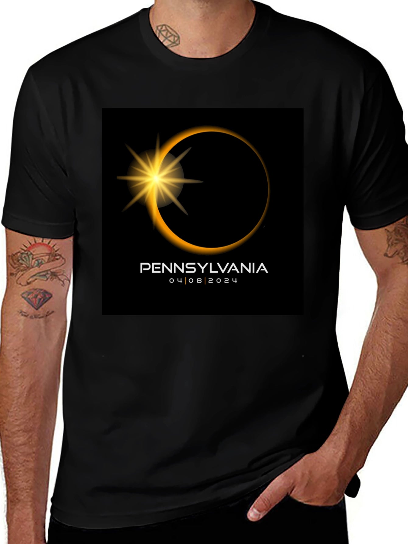 Pennsylvania Eclipse 04/08/2024 T-Shirt