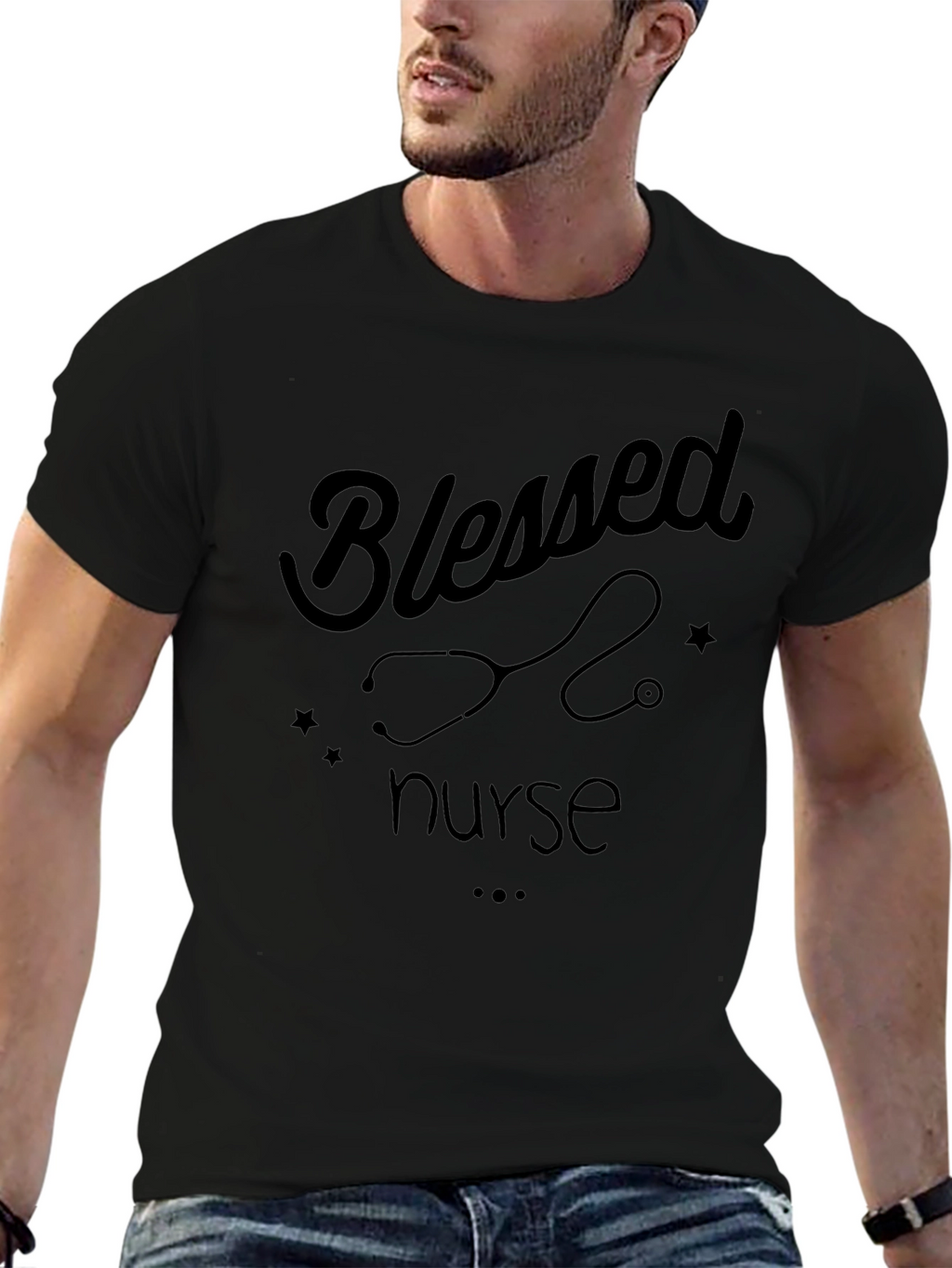 Blessed Nurse T-Shirt - Stylish Appreciation Tee