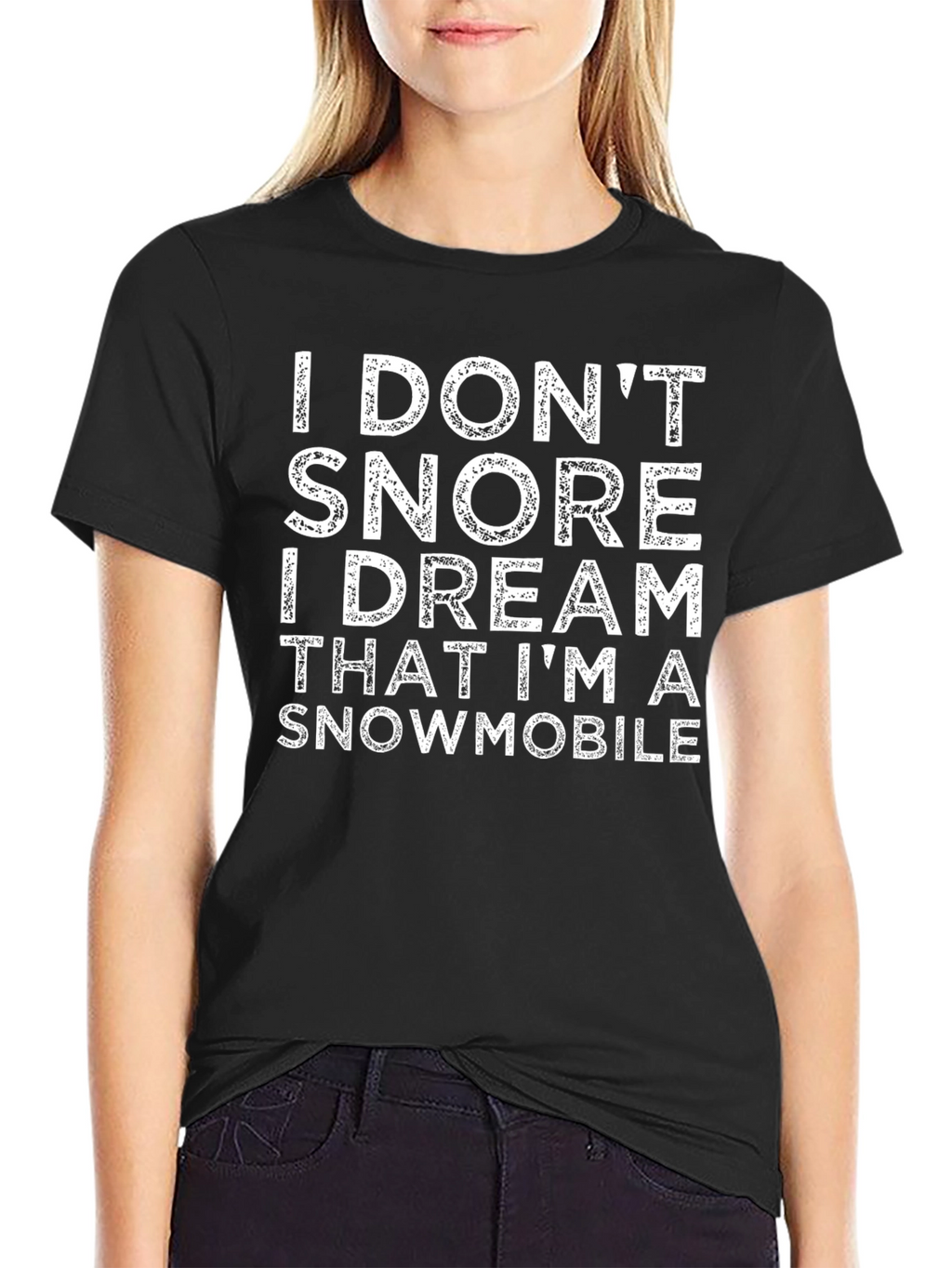 Funny Snowmobile Dream T-Shirt