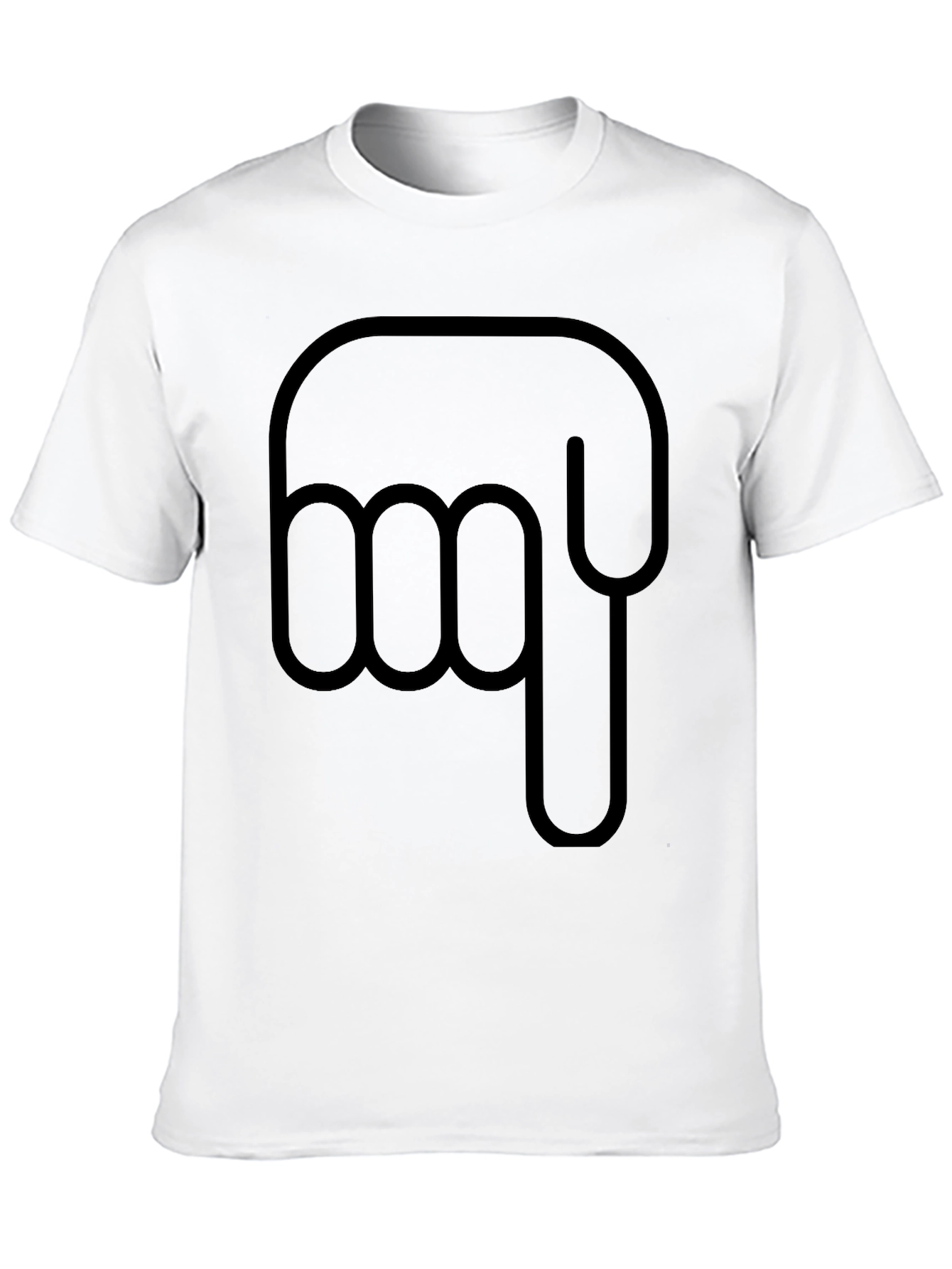 Pointing Down Graphic T-Shirt