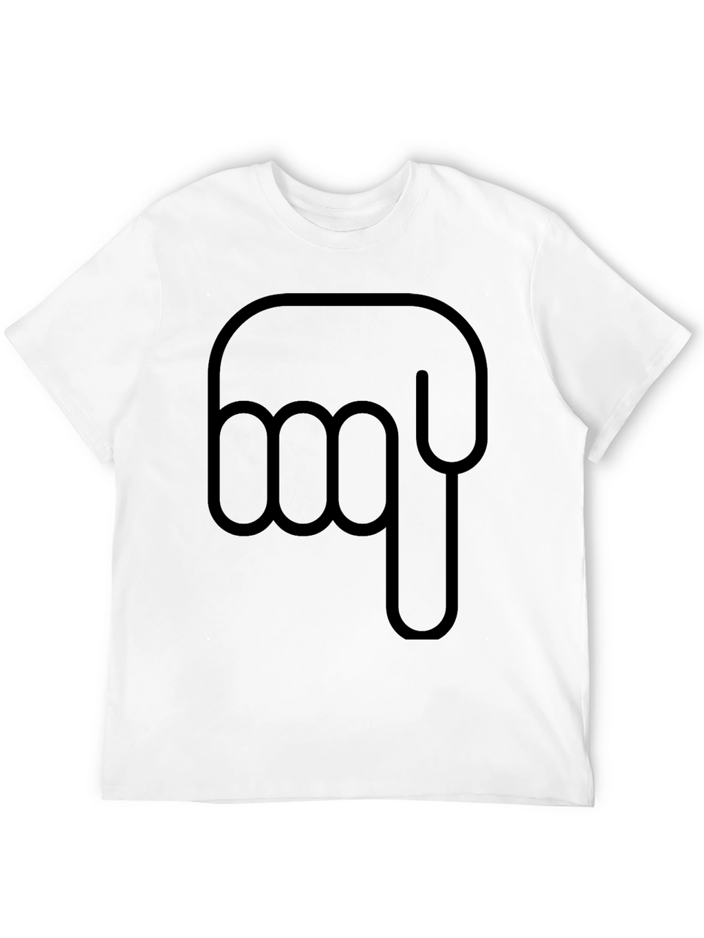 Pointing Down Graphic T-Shirt