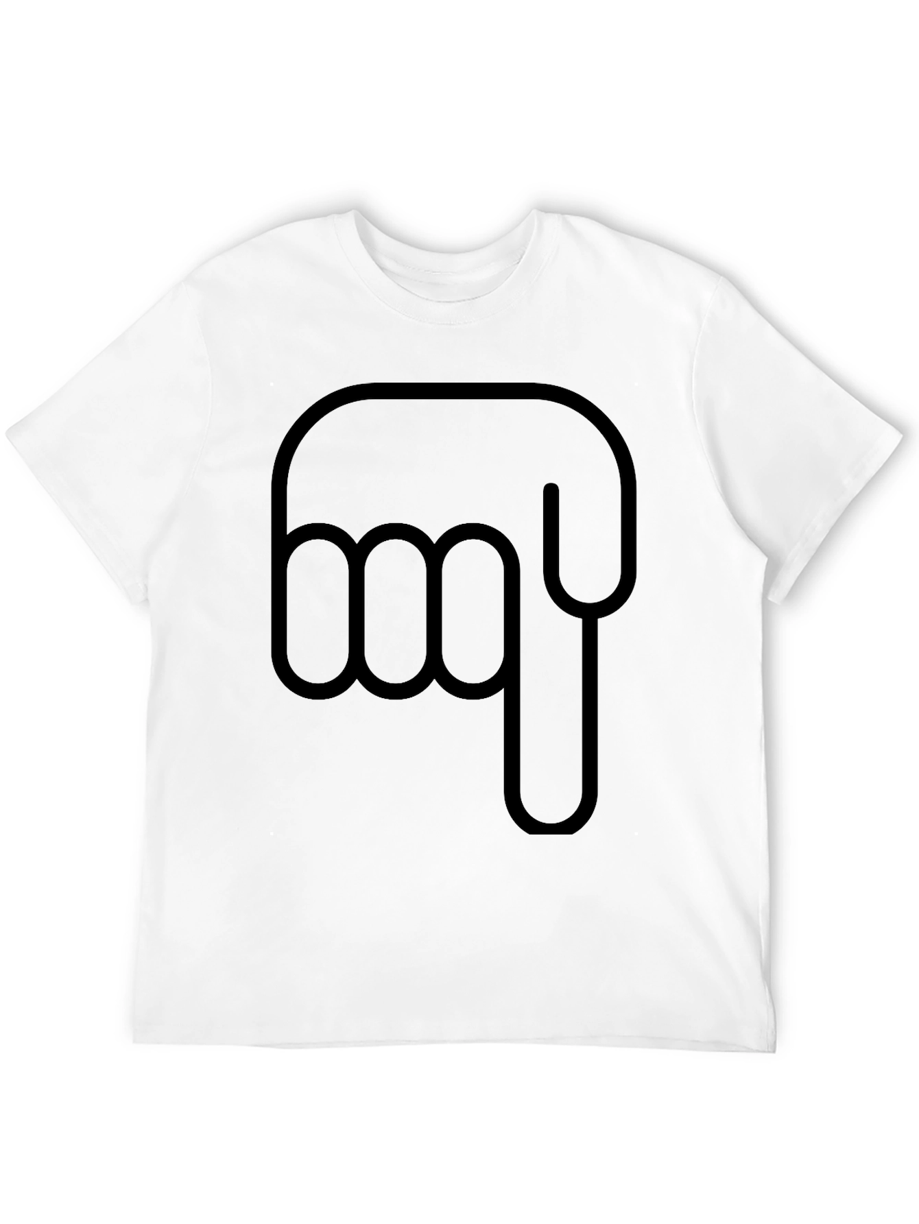 Pointing Down Graphic T-Shirt