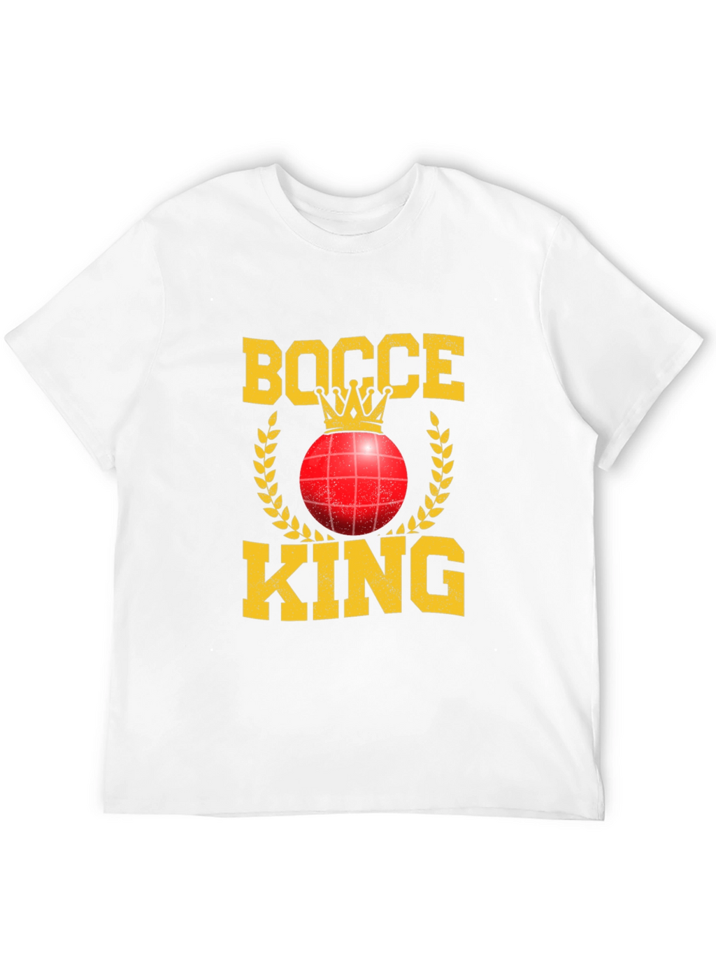 Bocce King Graphic Tee - Black