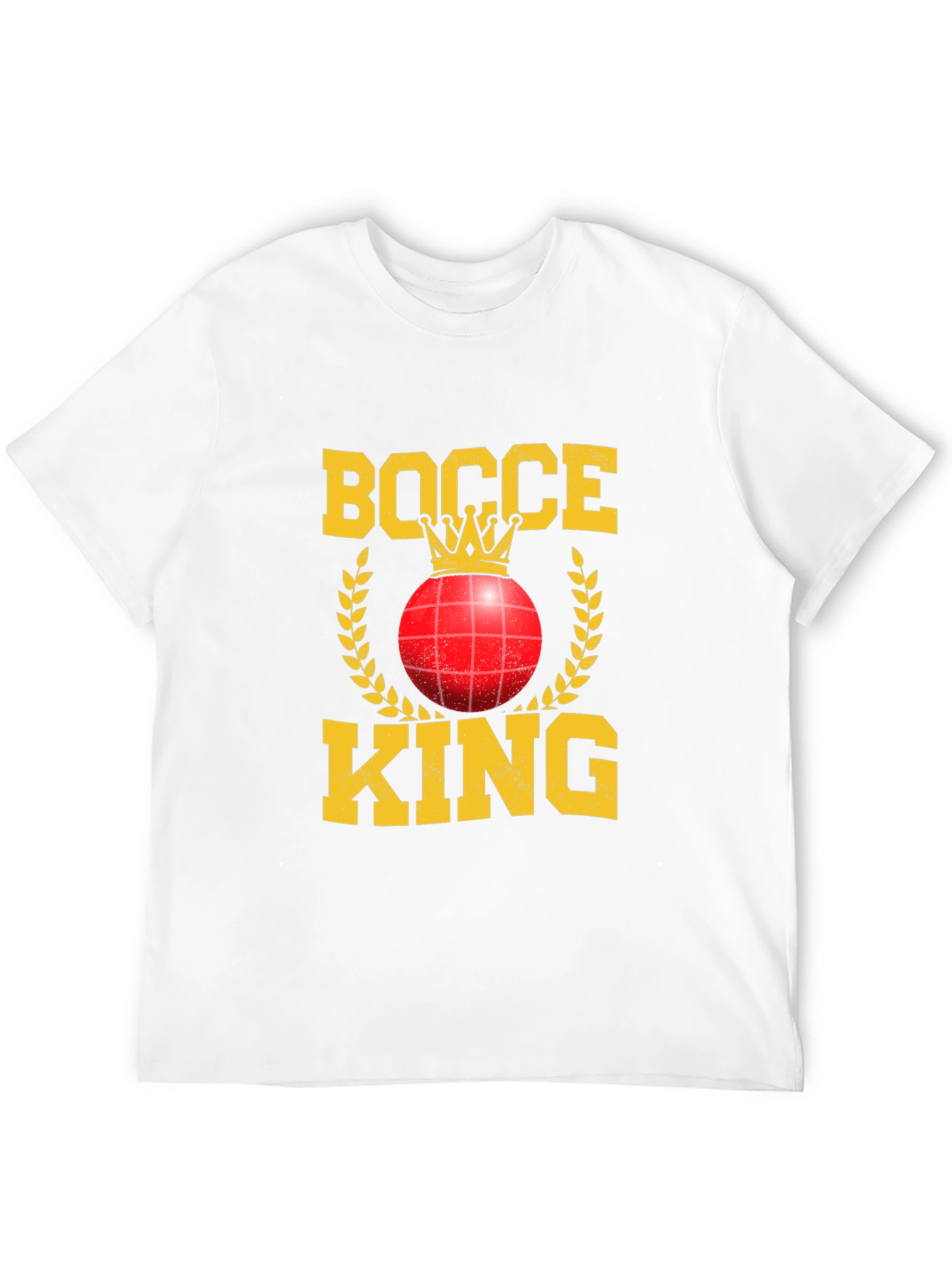 Bocce King Graphic Tee - Black