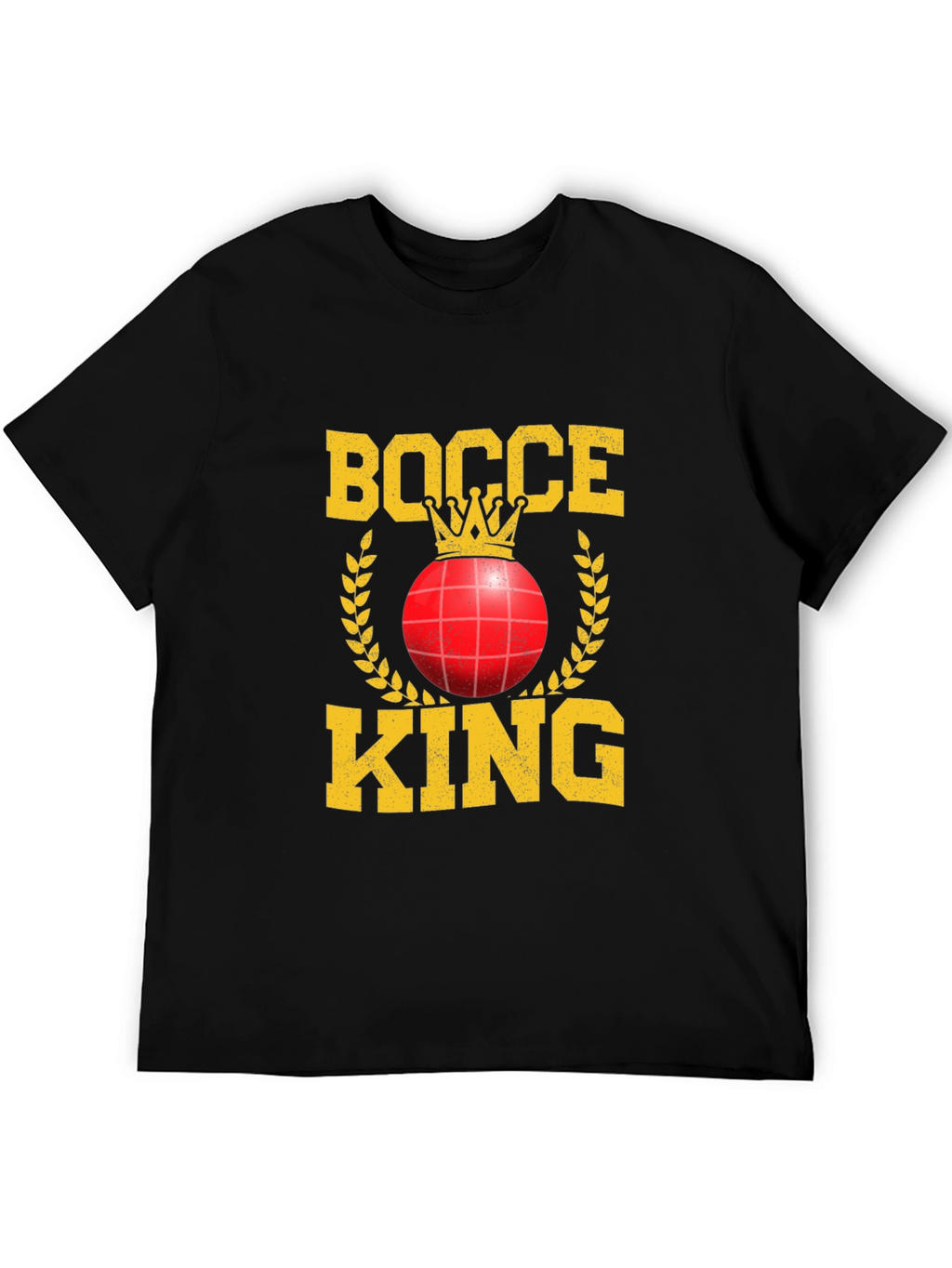 Bocce King Graphic Tee - Black