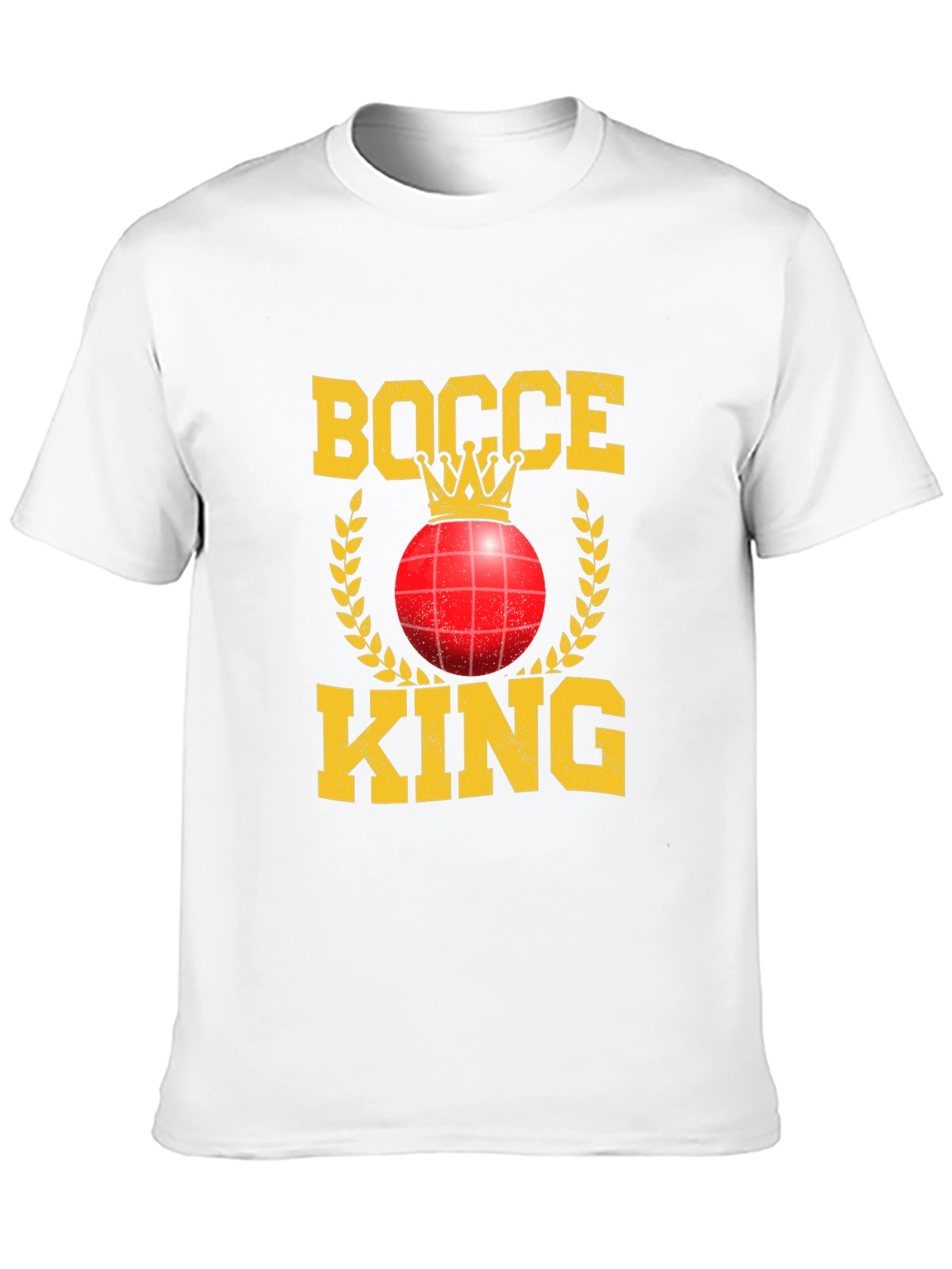 Bocce King Graphic Tee - Black
