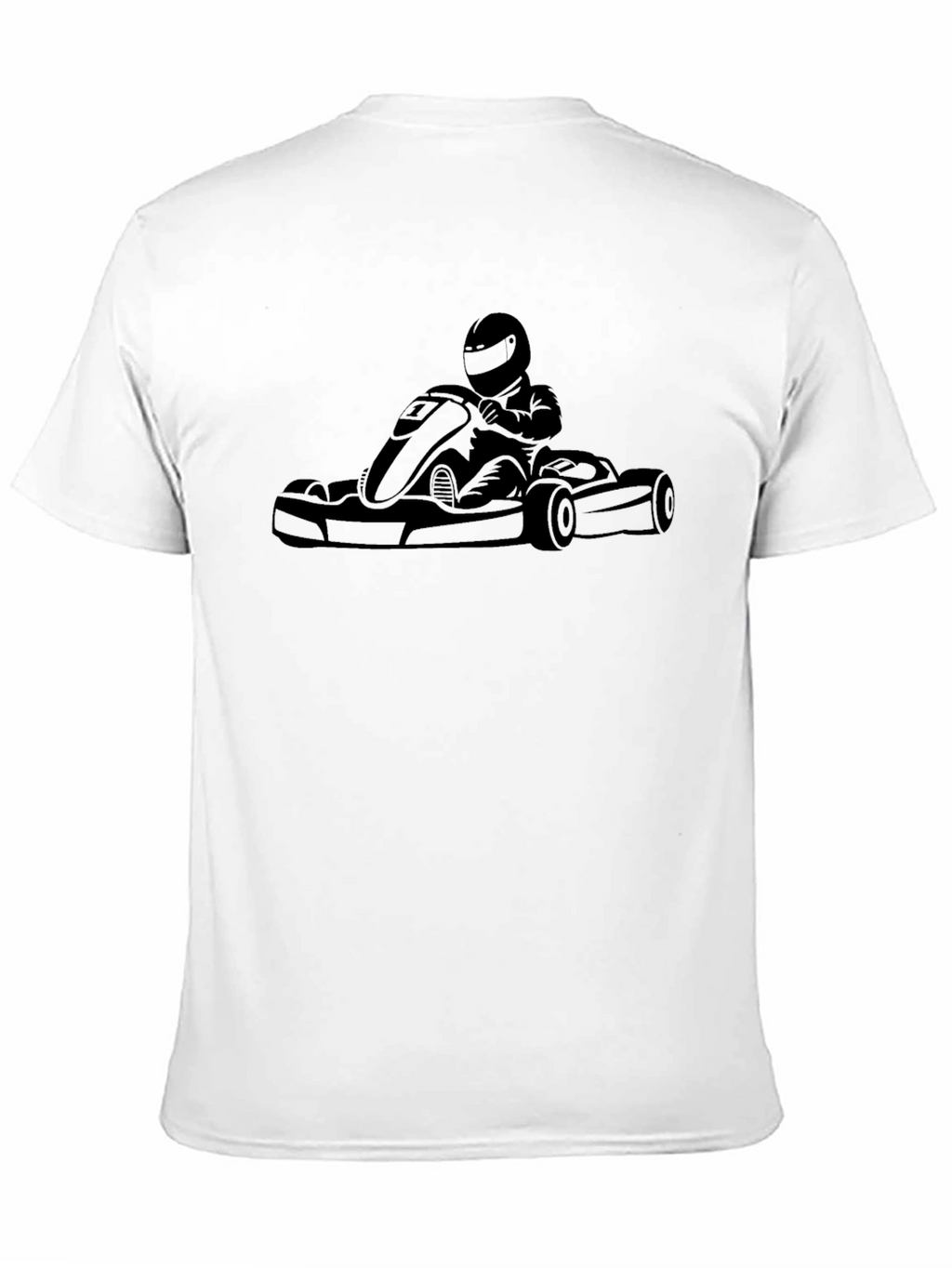 Black Kart Racing Graphic Tee