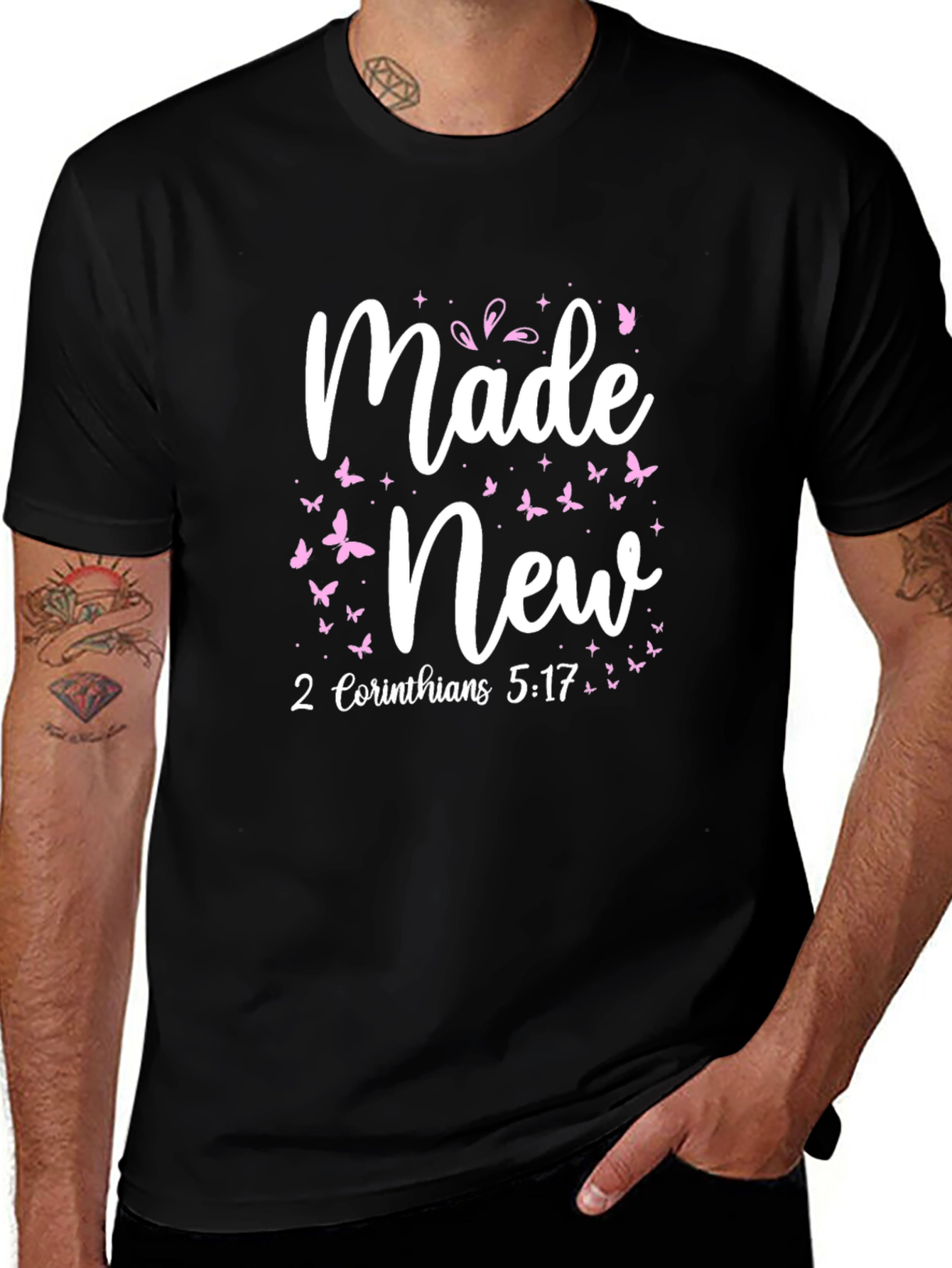 Made New Christian Tee - 2 Corinthians 5:17