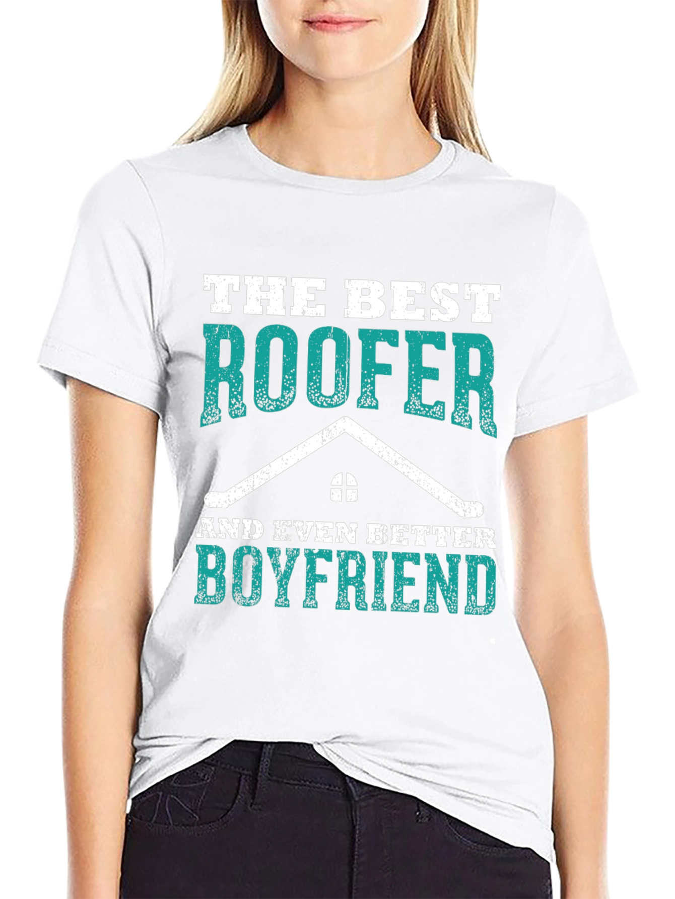 Best Roofer Boyfriend Graphic Tee