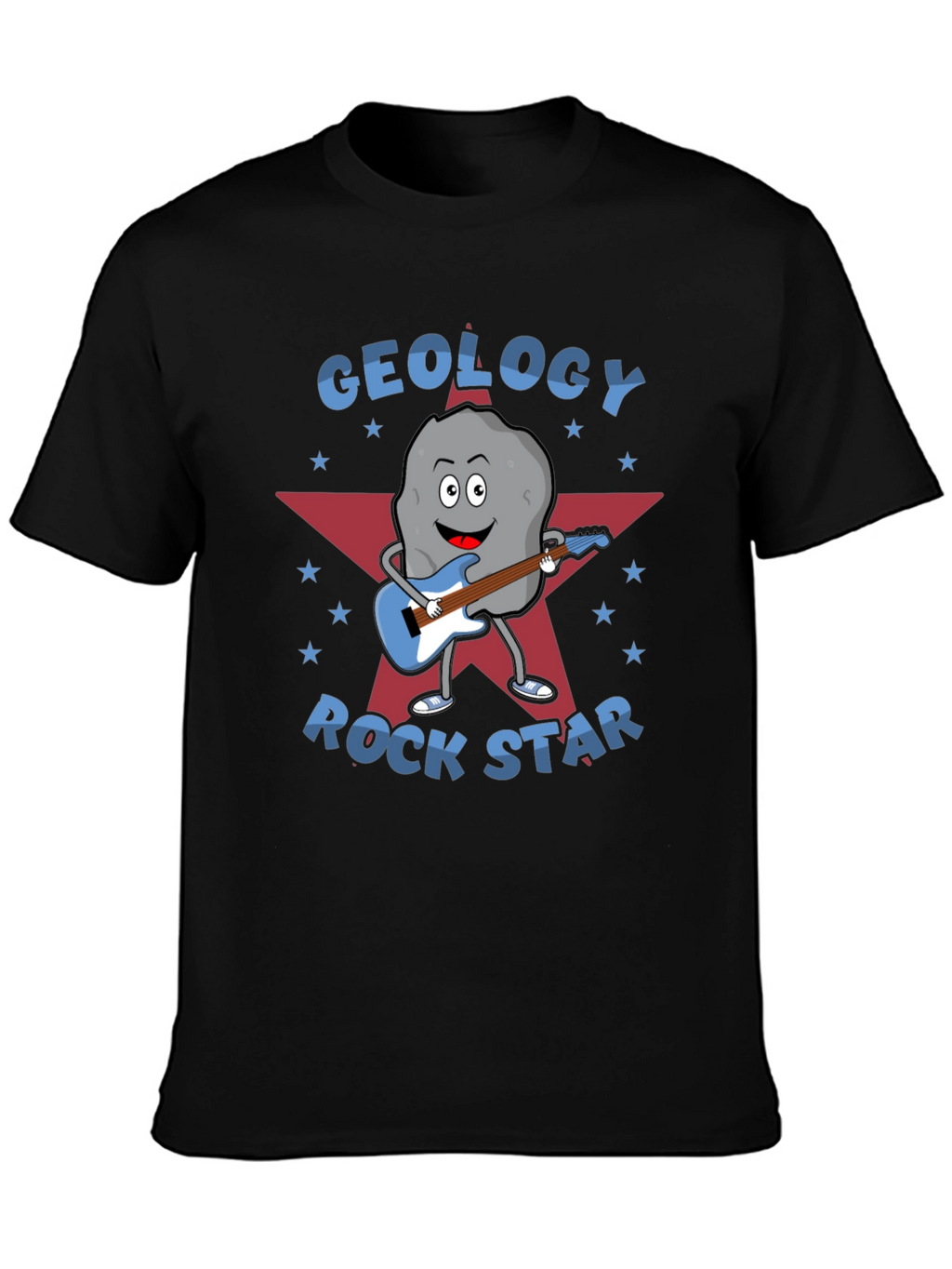 Geology Rock Star Graphic T-Shirt