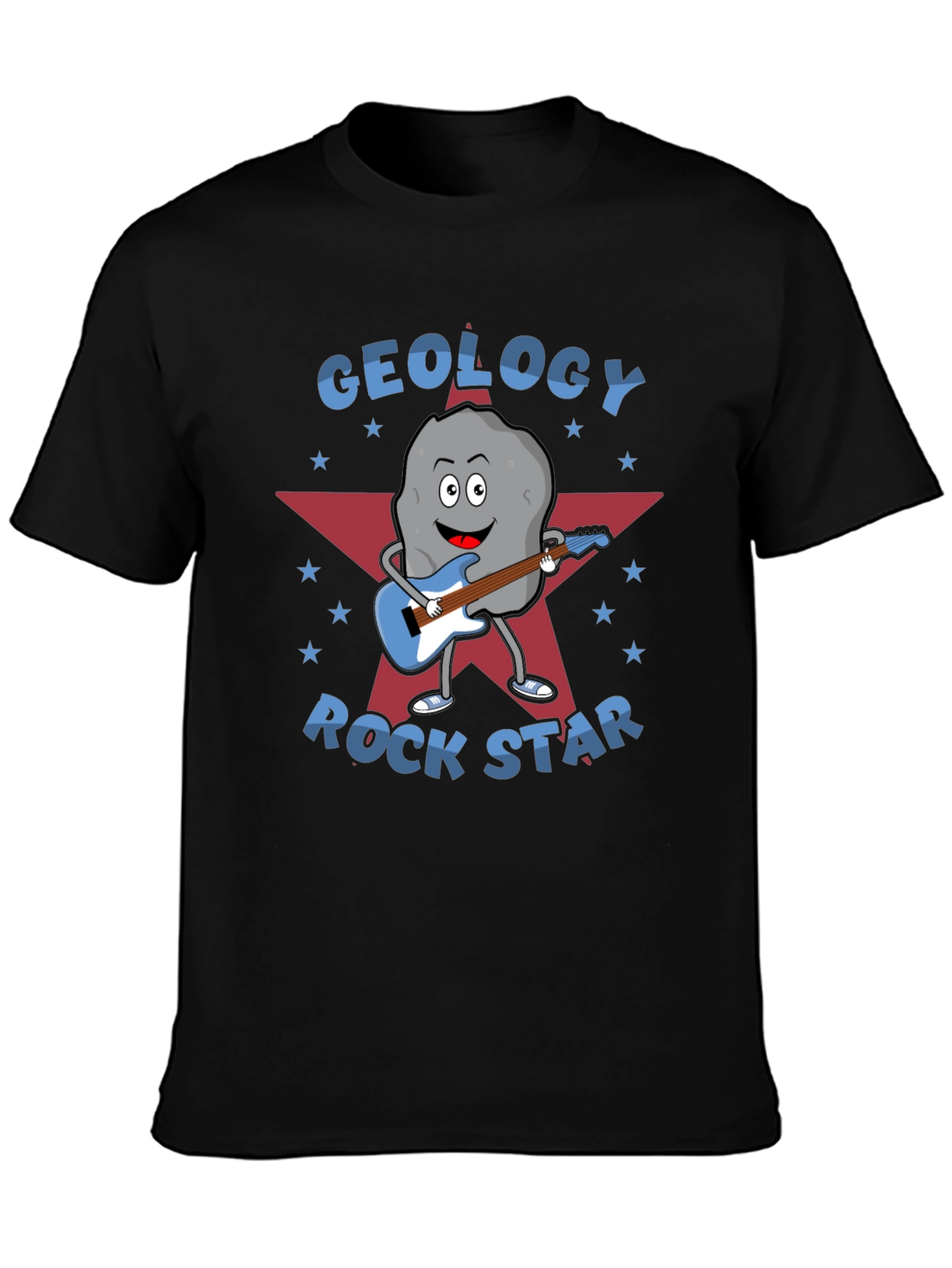 Geology Rock Star Graphic T-Shirt