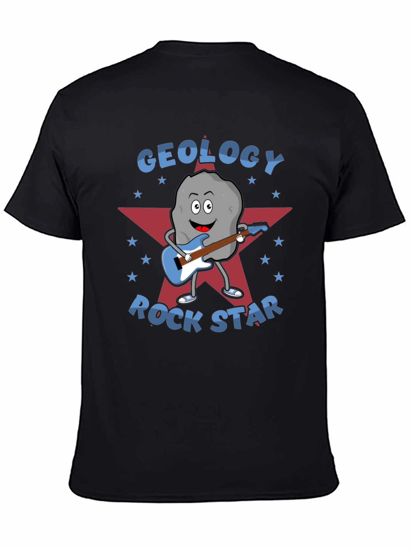 Geology Rock Star Graphic T-Shirt