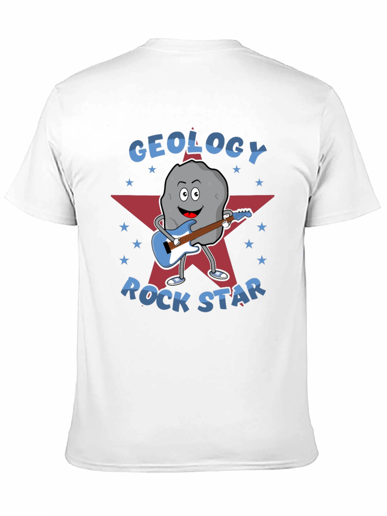 Geology Rock Star Graphic T-Shirt
