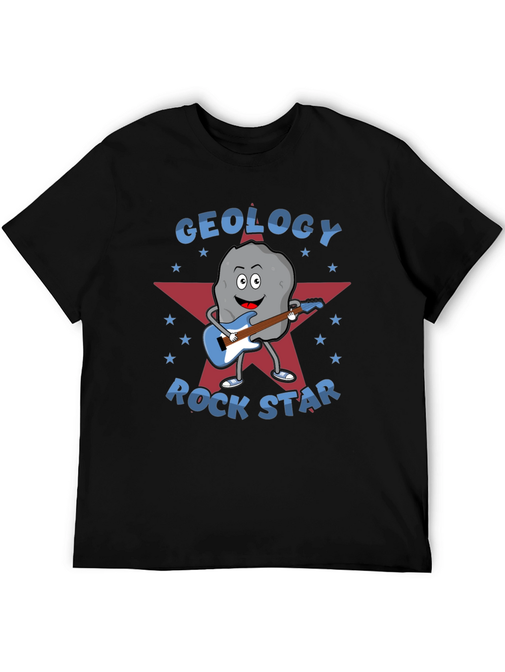 Geology Rock Star Graphic T-Shirt