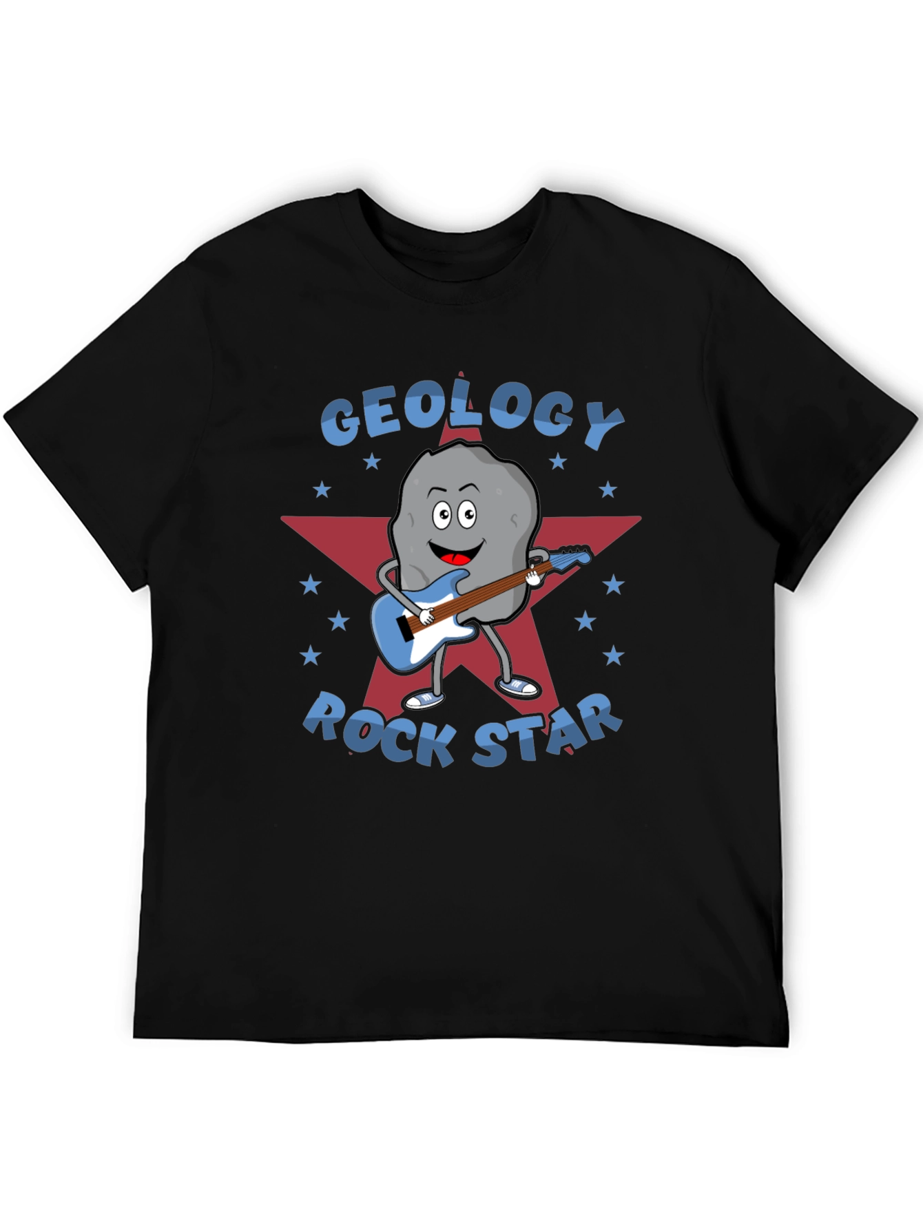 Geology Rock Star Graphic T-Shirt