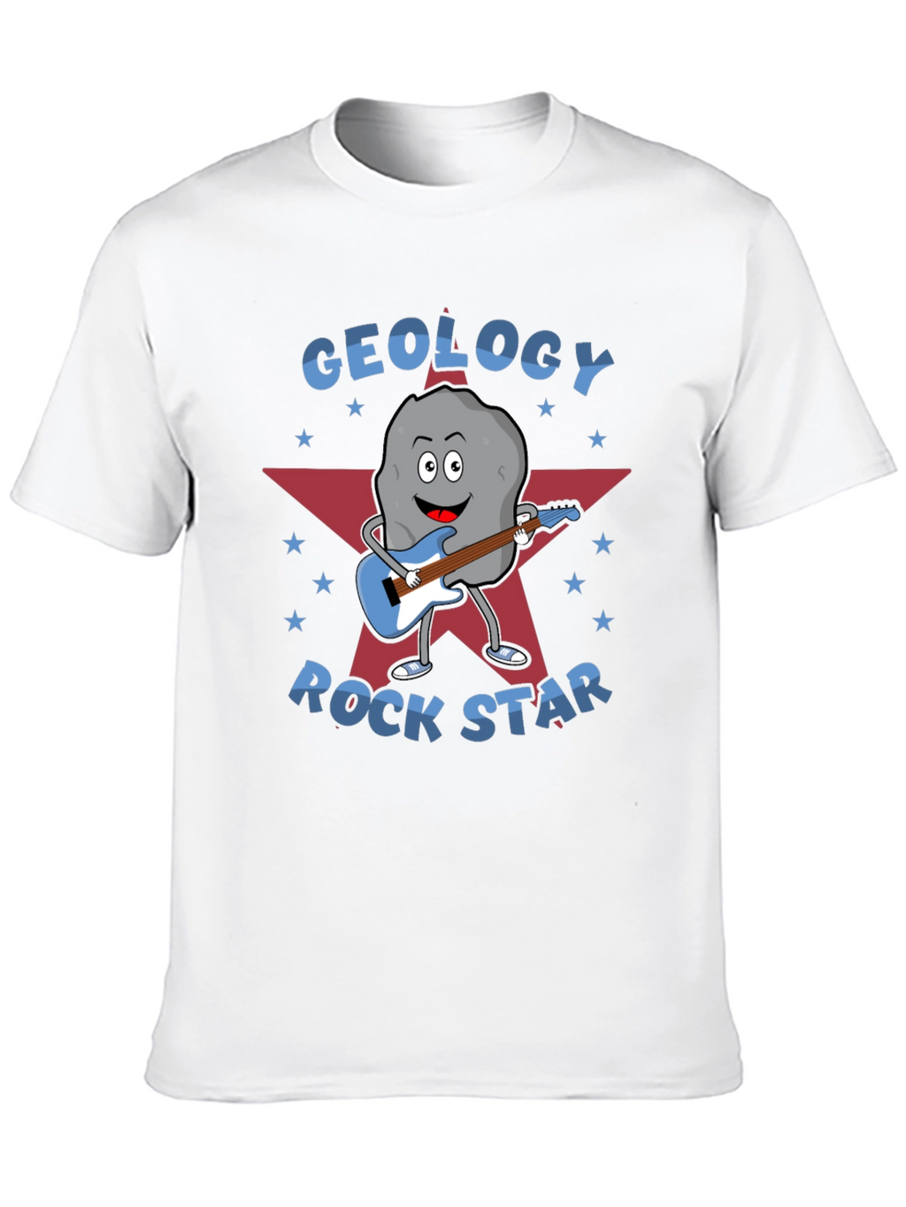 Geology Rock Star Graphic T-Shirt