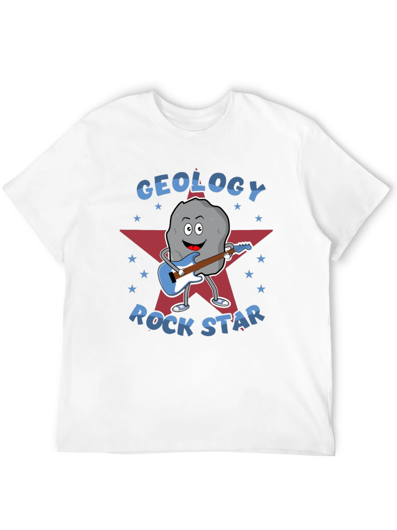 Geology Rock Star Graphic T-Shirt