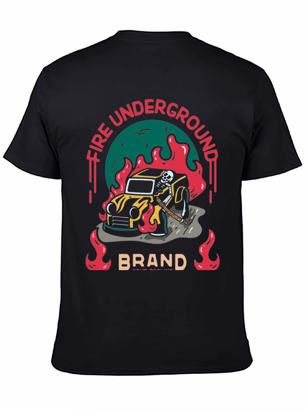Fire Underground Graphic Tee