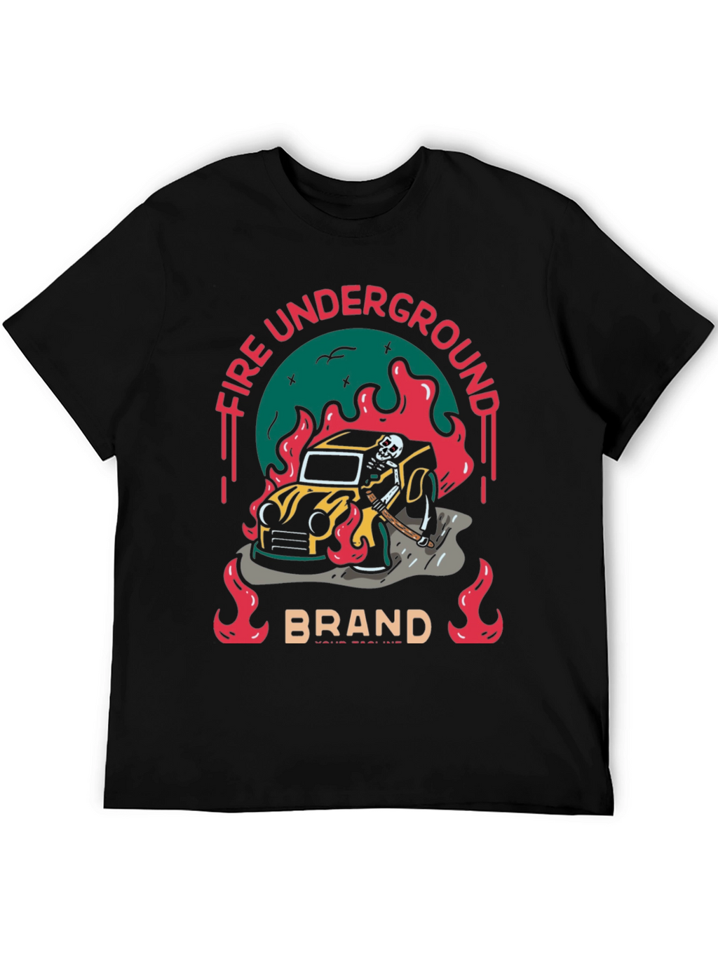 Fire Underground Graphic Tee